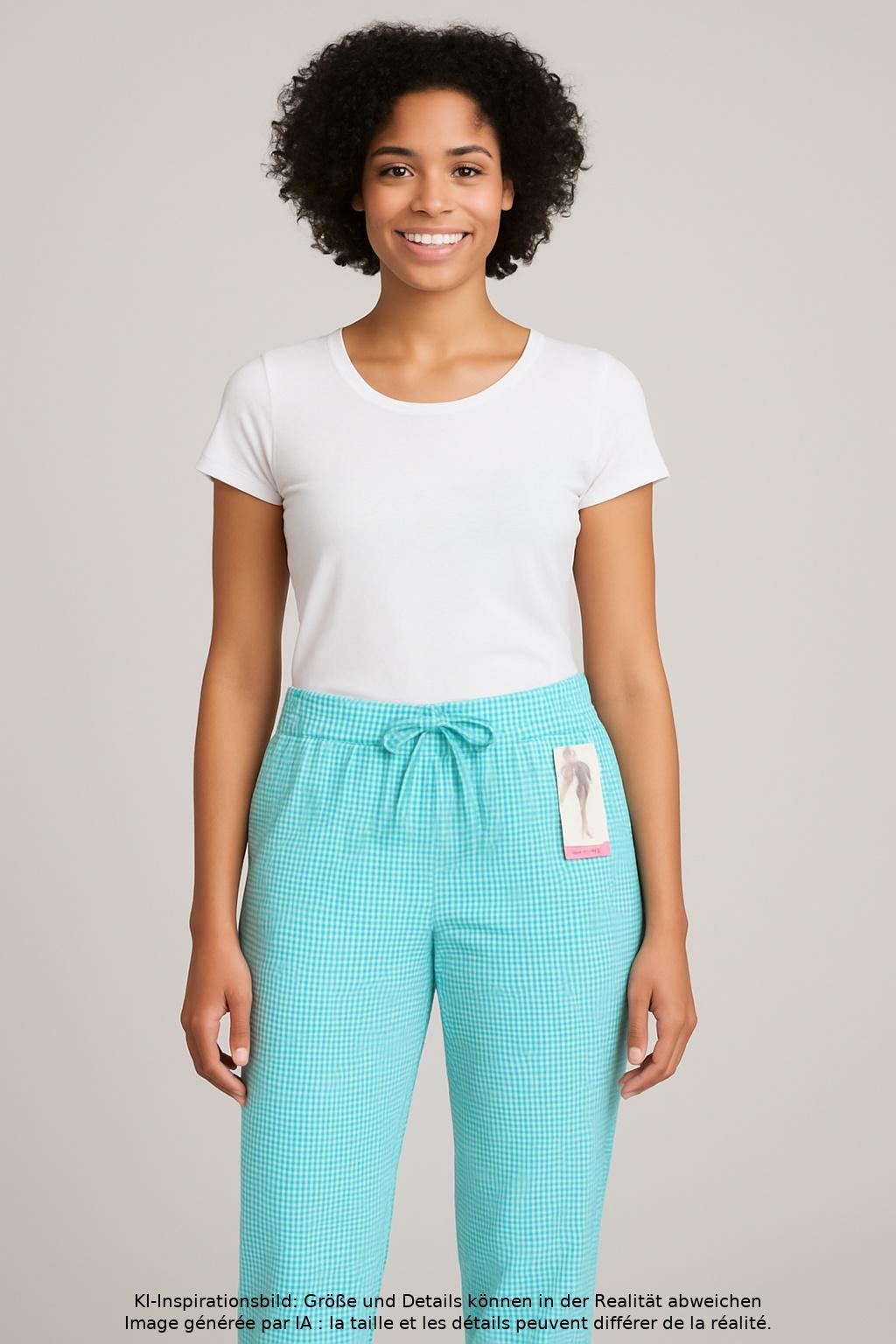 

Ulla Popken Damen Stoffhose, mehrfarbig, Gr. 52