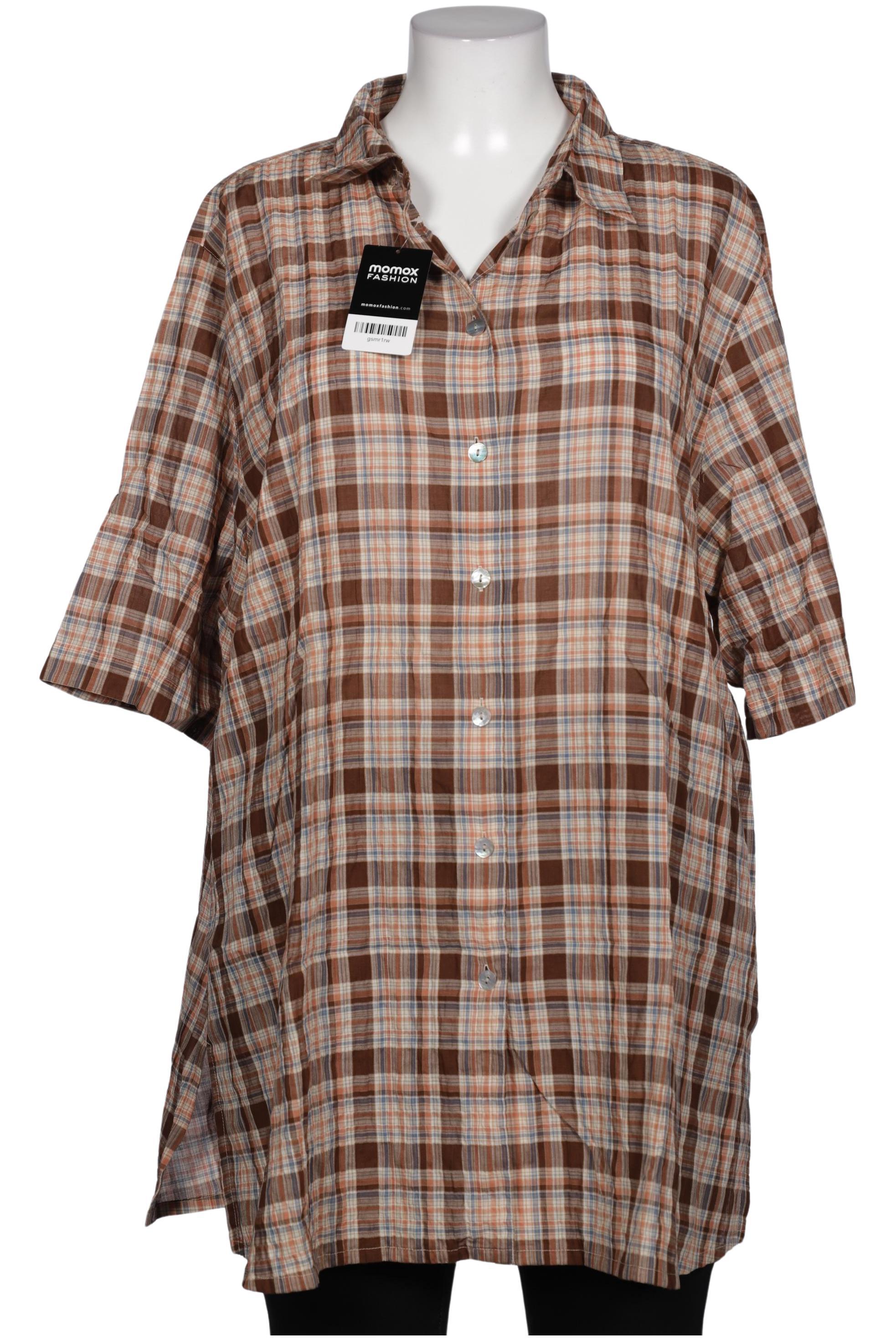 

Ulla Popken Damen Bluse, braun, Gr. 46