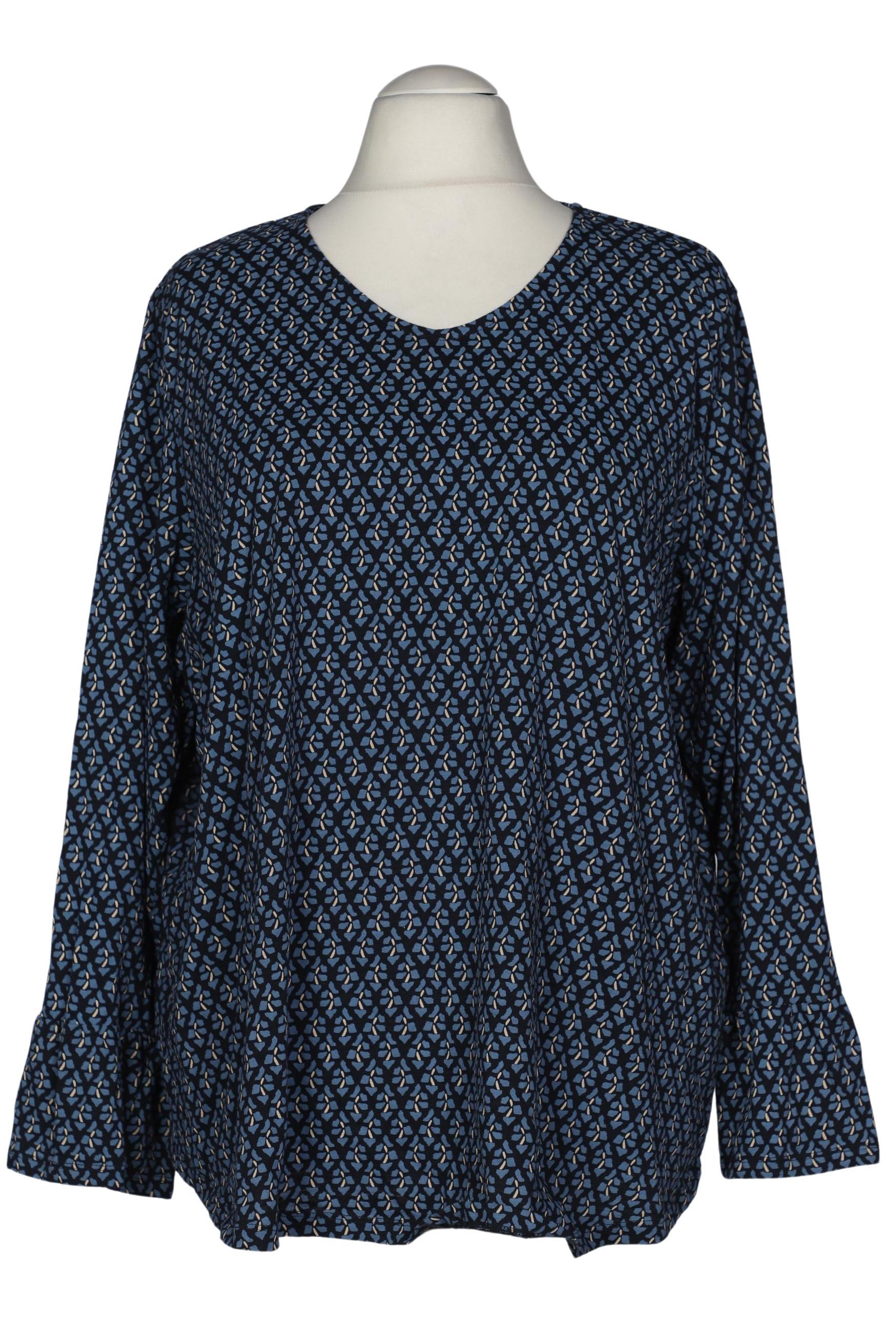

Ulla Popken Damen Langarmshirt, marineblau, Gr. 52