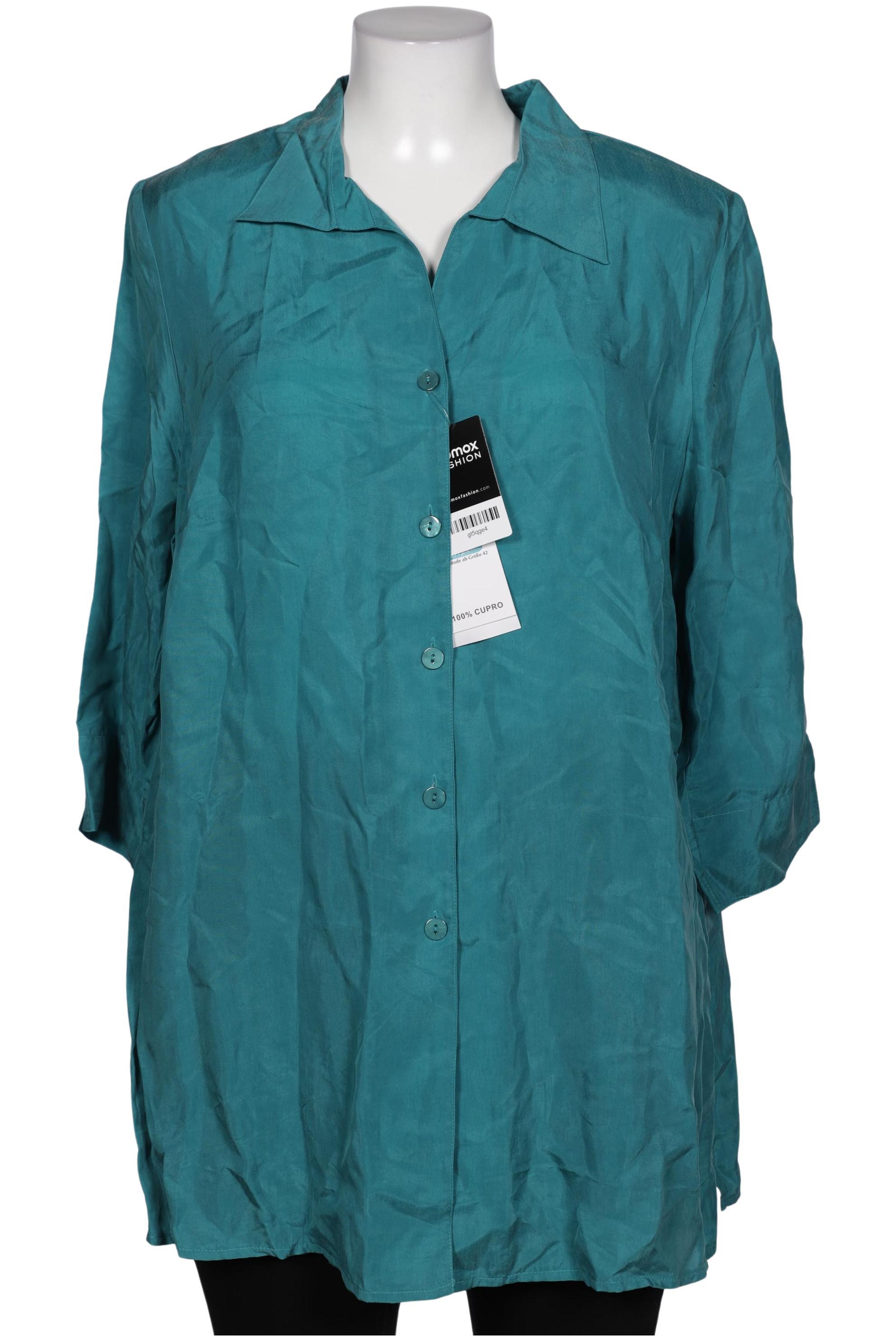 

Ulla Popken Damen Bluse, türkis, Gr. 46