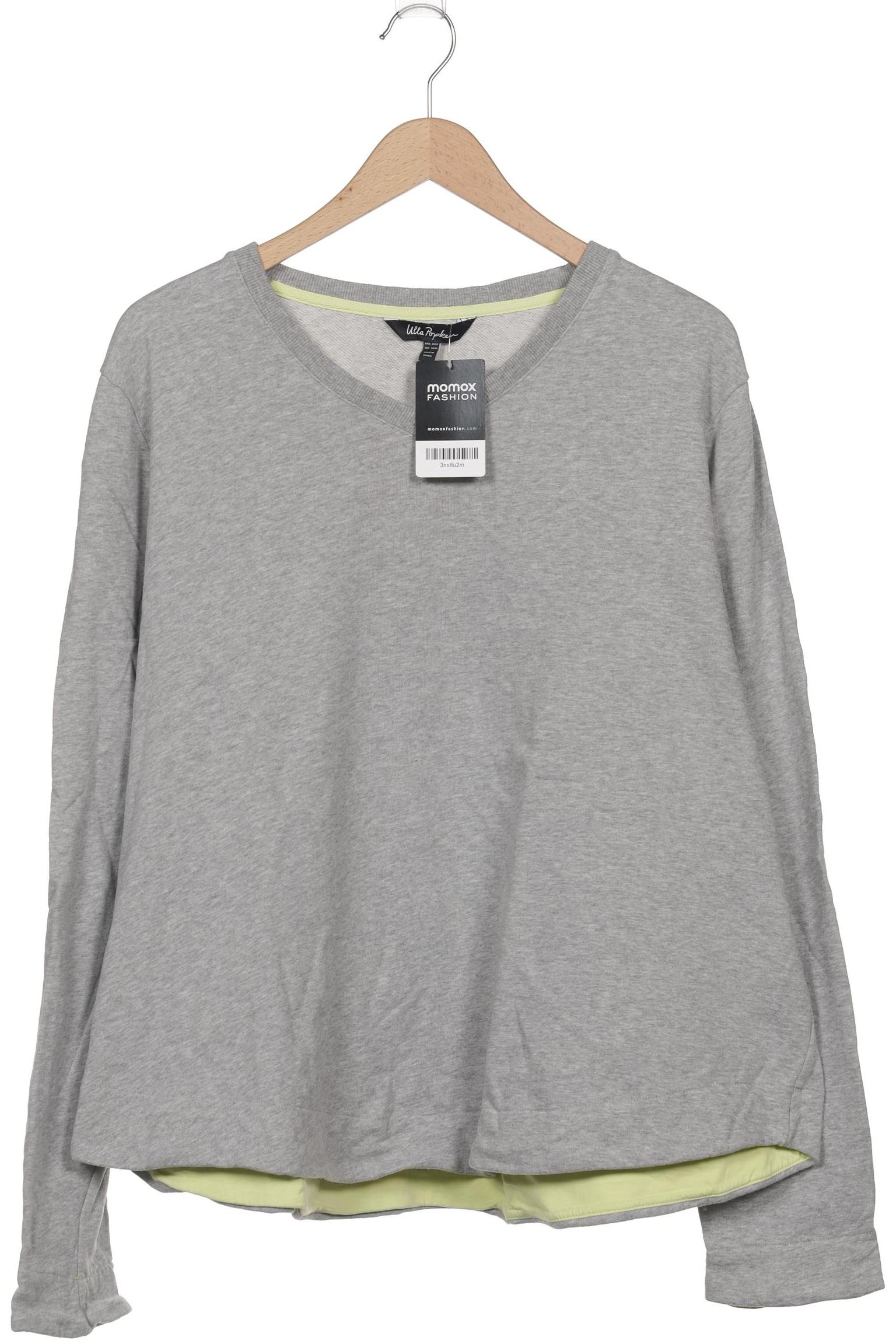 

Ulla Popken Damen Sweatshirt, grau, Gr. 50