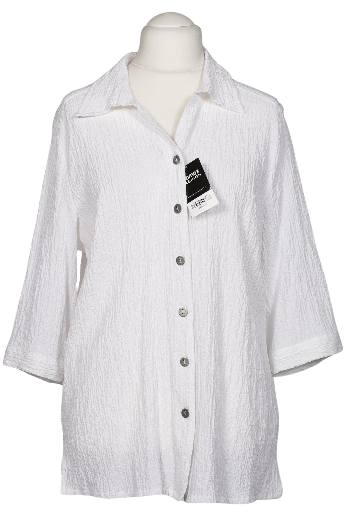 

Ulla Popken Damen Bluse, weiß, Gr. 42