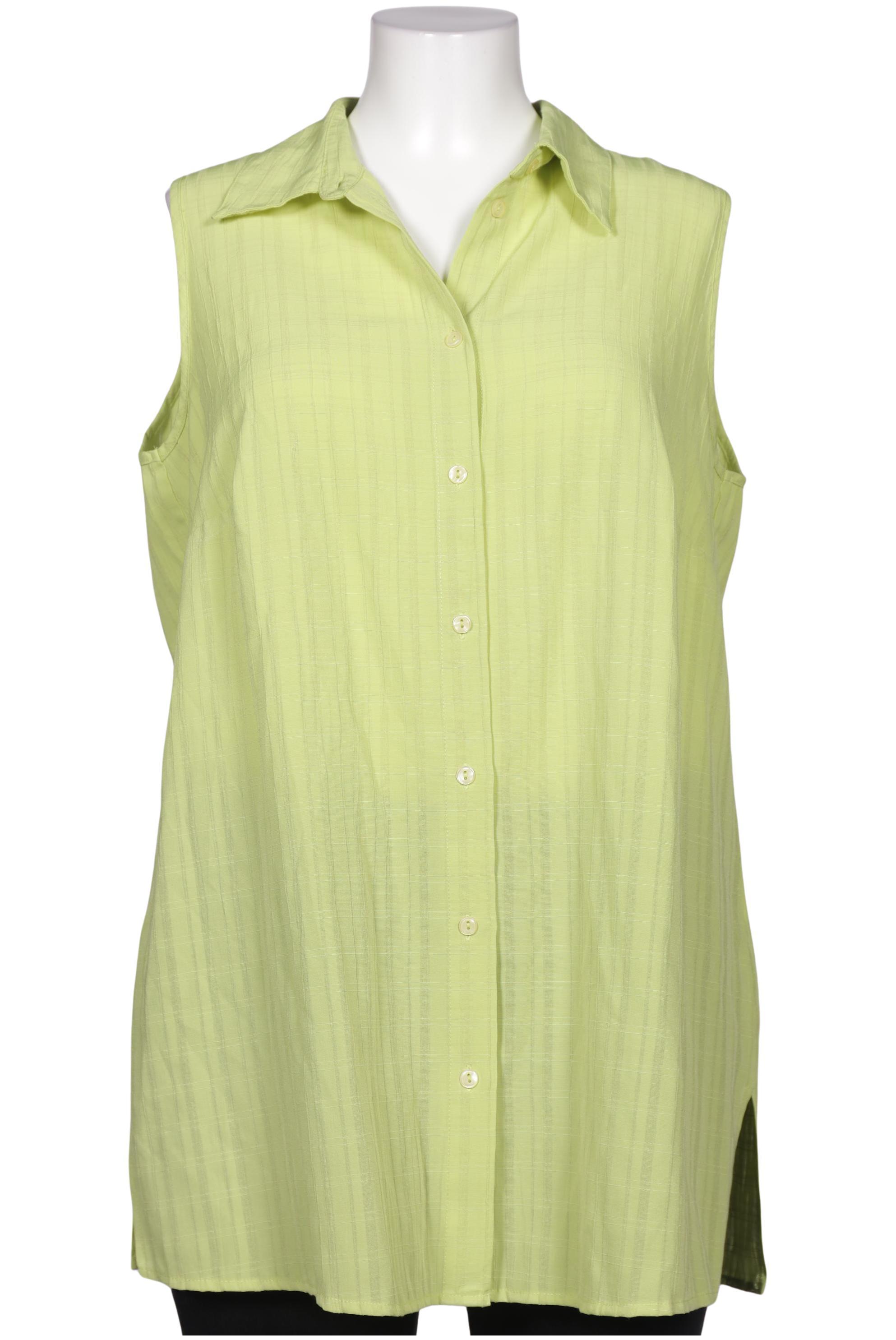 

Ulla Popken Damen Bluse, hellgrün, Gr. 46