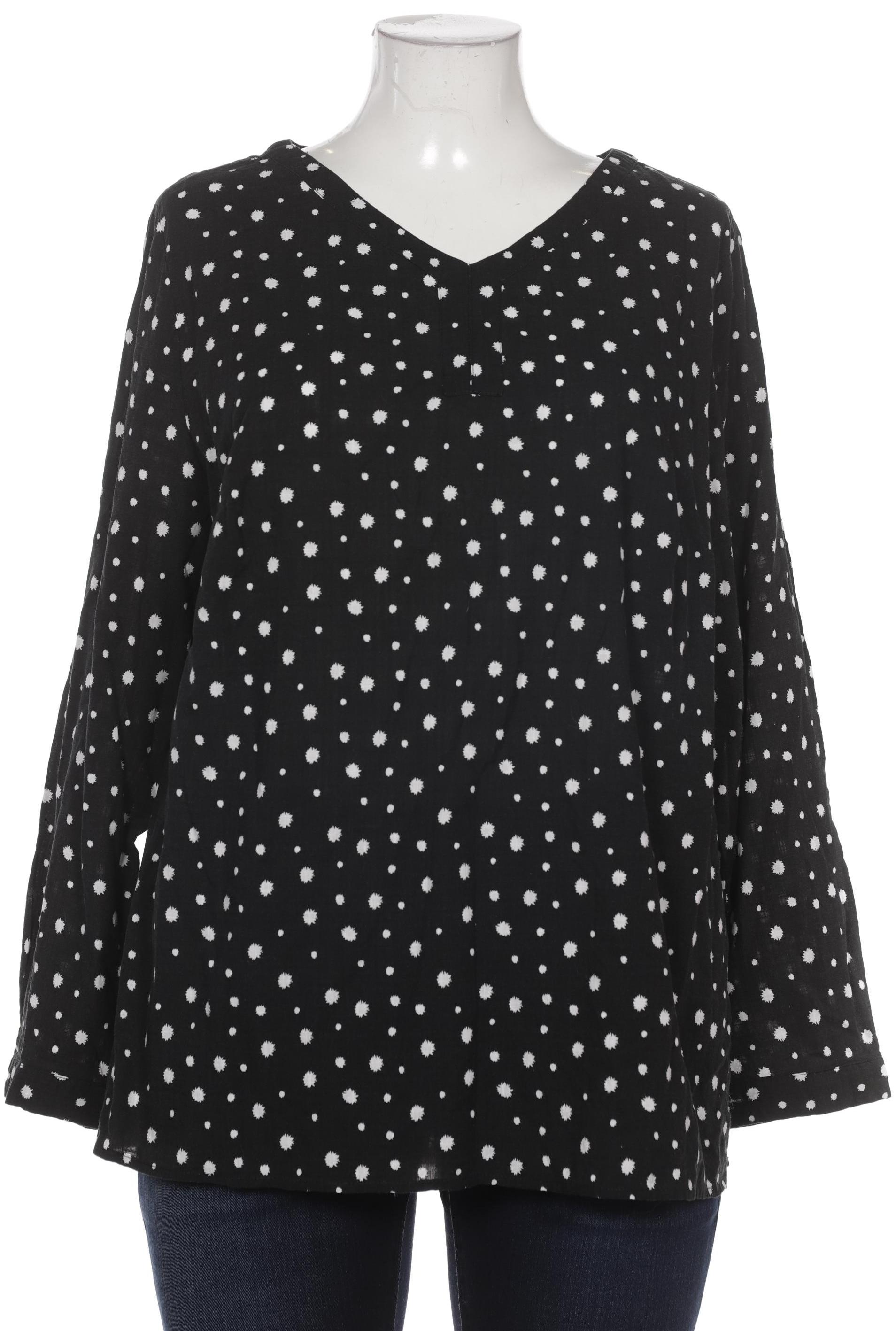 

Ulla Popken Damen Bluse, schwarz, Gr. 46