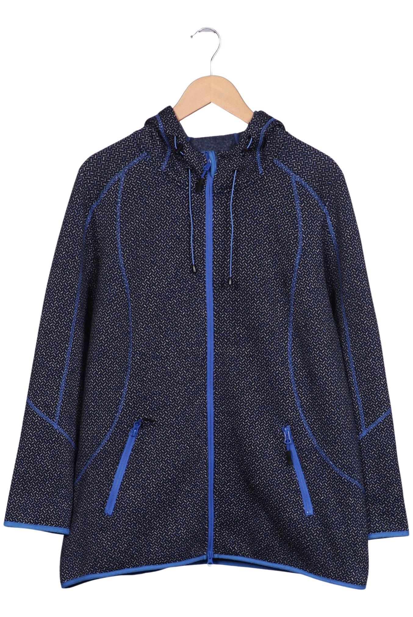 

Ulla Popken Damen Kapuzenpullover, marineblau, Gr. 46