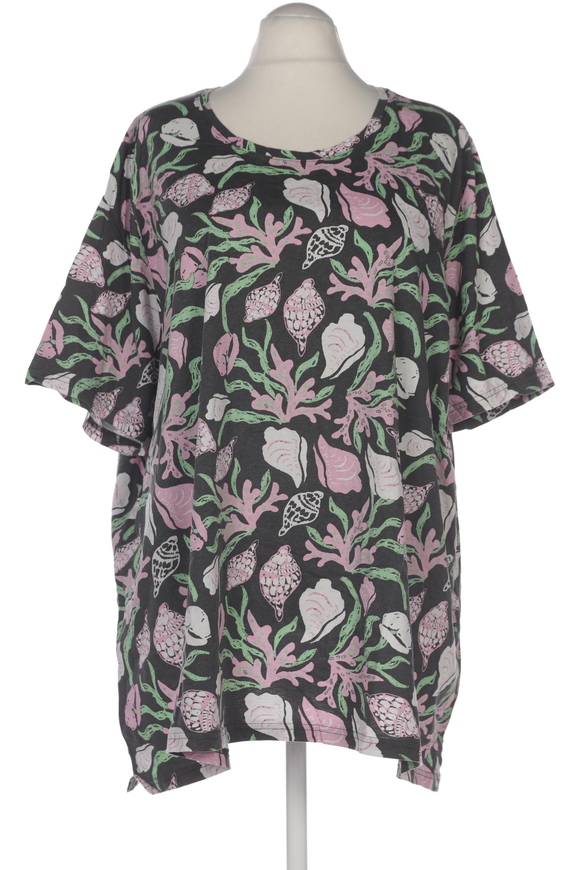 

Ulla Popken Damen T-Shirt, grau, Gr. 58