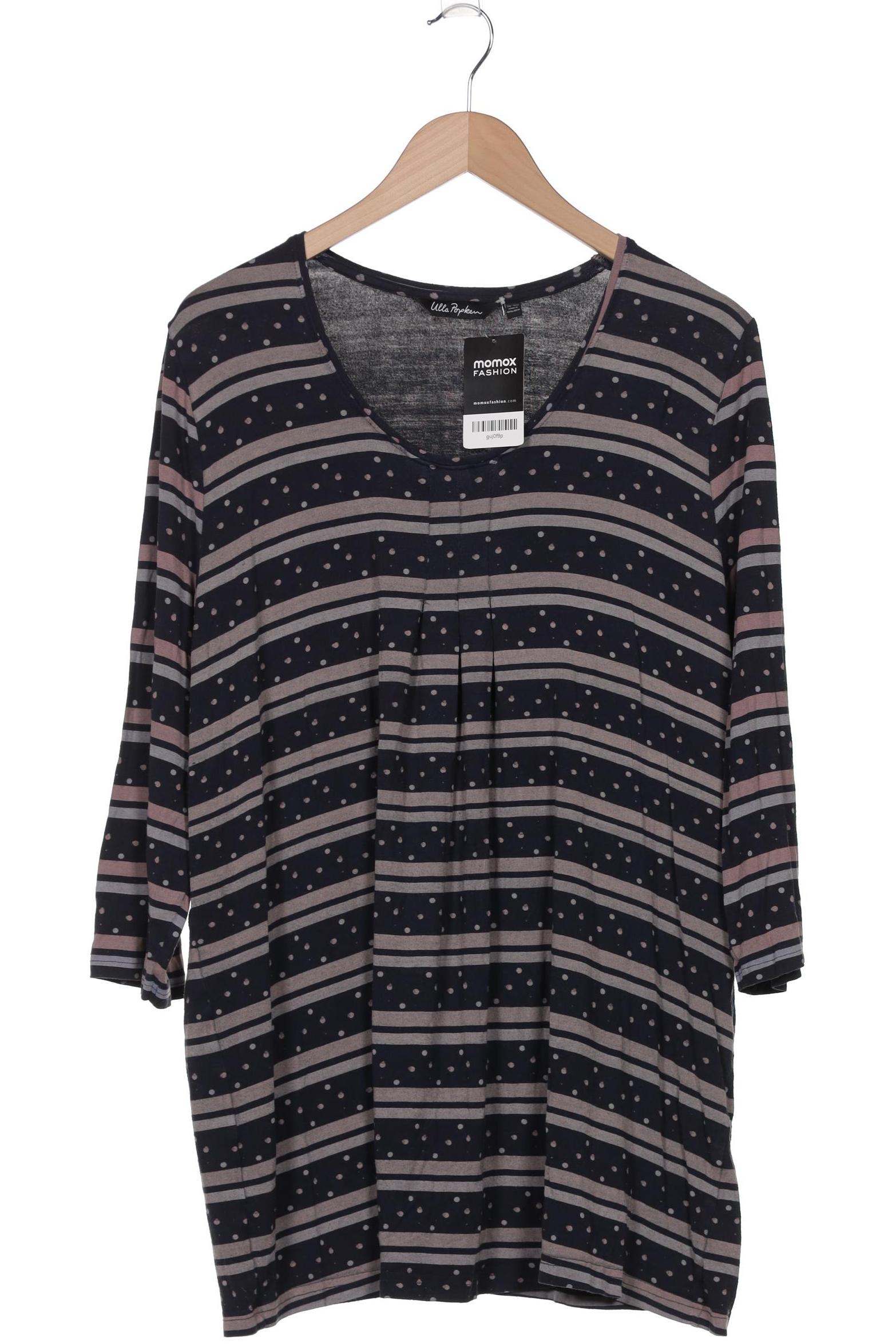 

Ulla Popken Damen Langarmshirt, marineblau, Gr. 46