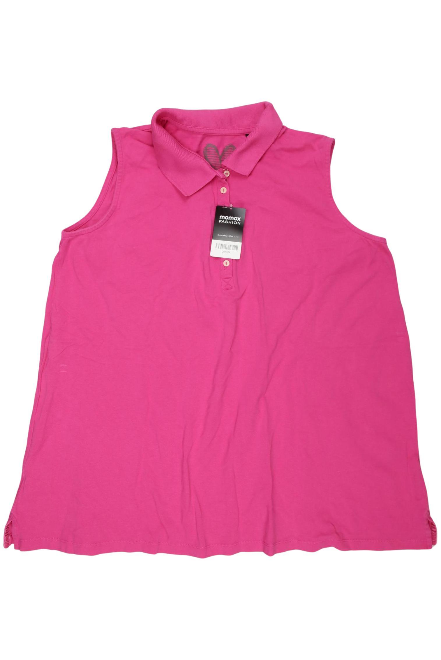

Ulla Popken Damen Poloshirt, pink, Gr. 50