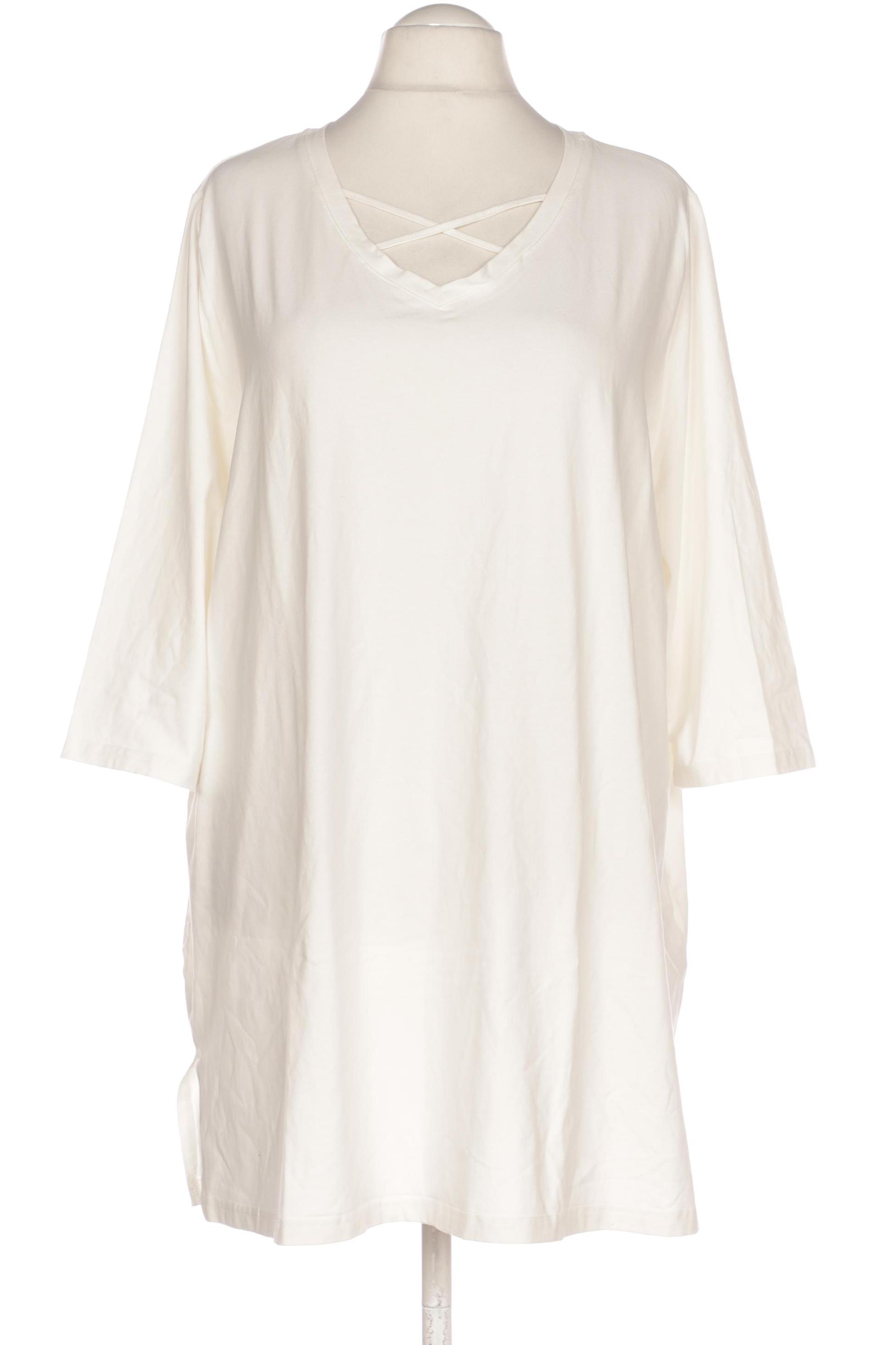 

Ulla Popken Damen T-Shirt, weiß, Gr. 54