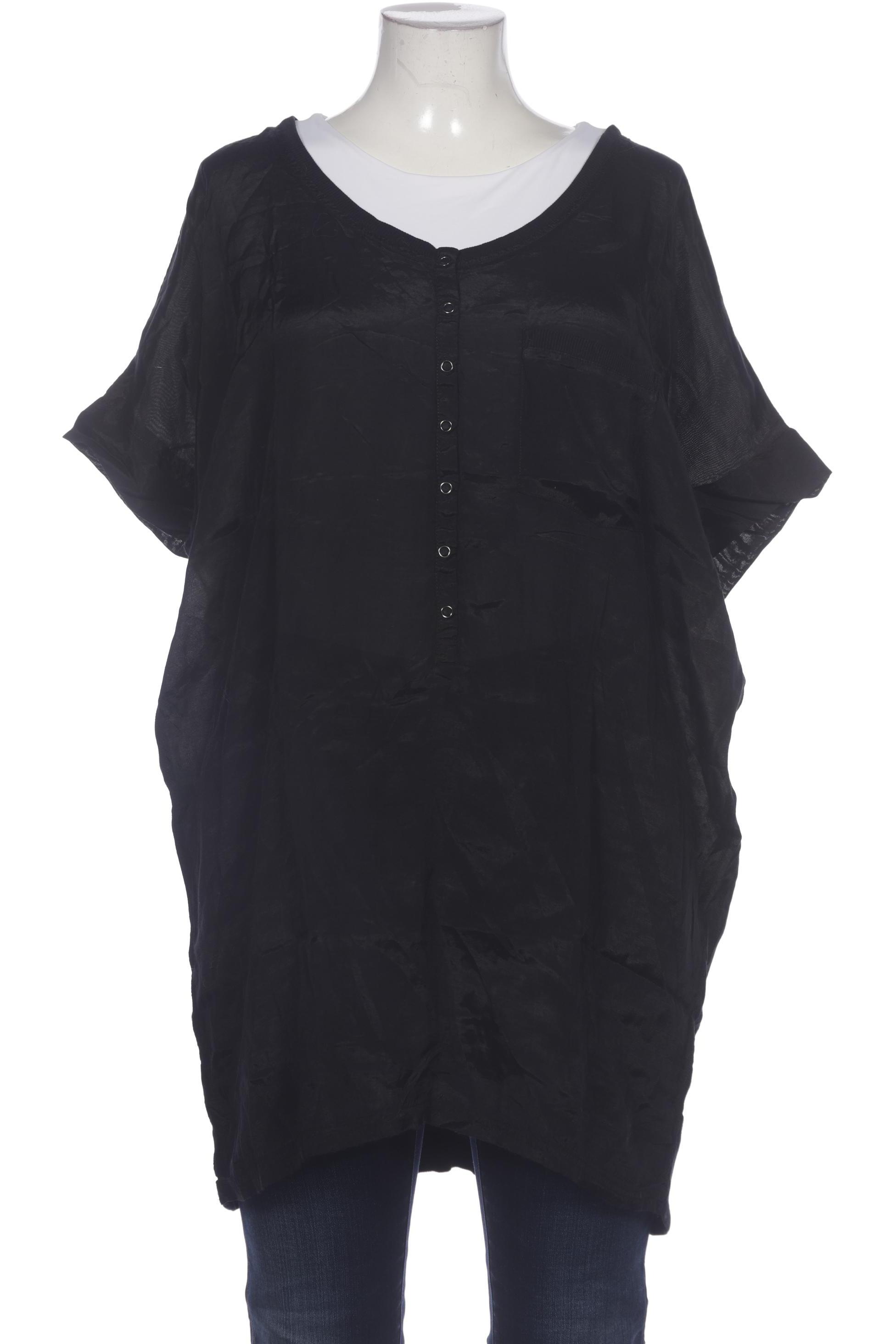 

Ulla Popken Damen Bluse, schwarz, Gr. 50