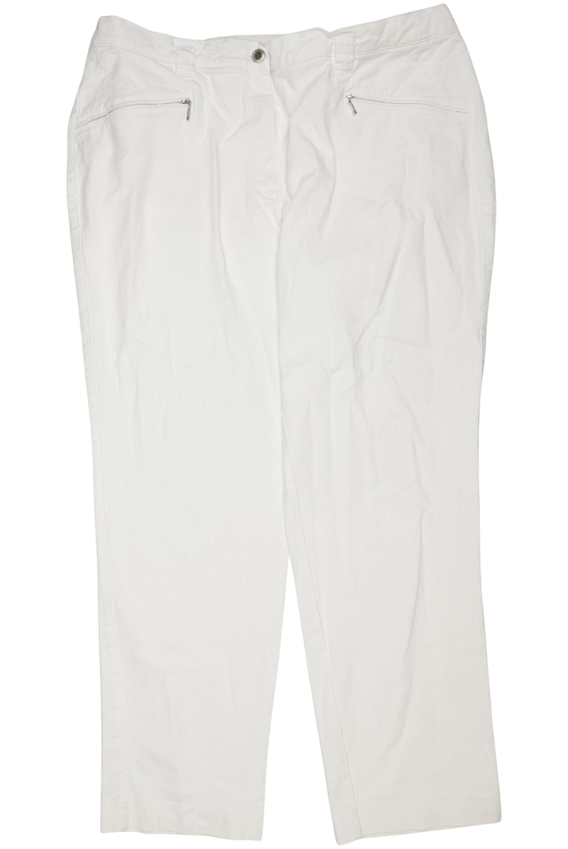 

Ulla Popken Damen Stoffhose, weiß, Gr. 50