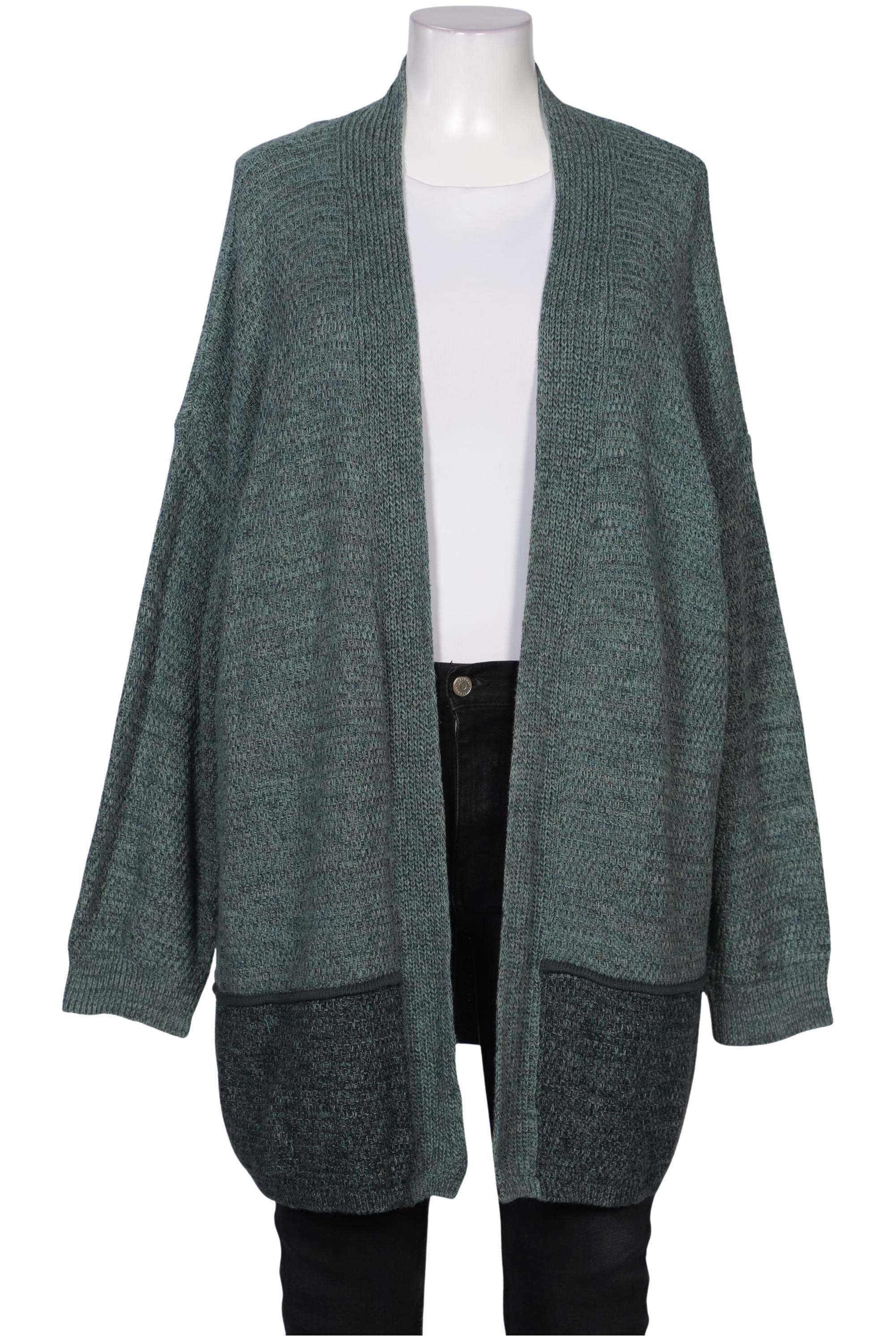 

Ulla Popken Damen Strickjacke, grün, Gr. 50