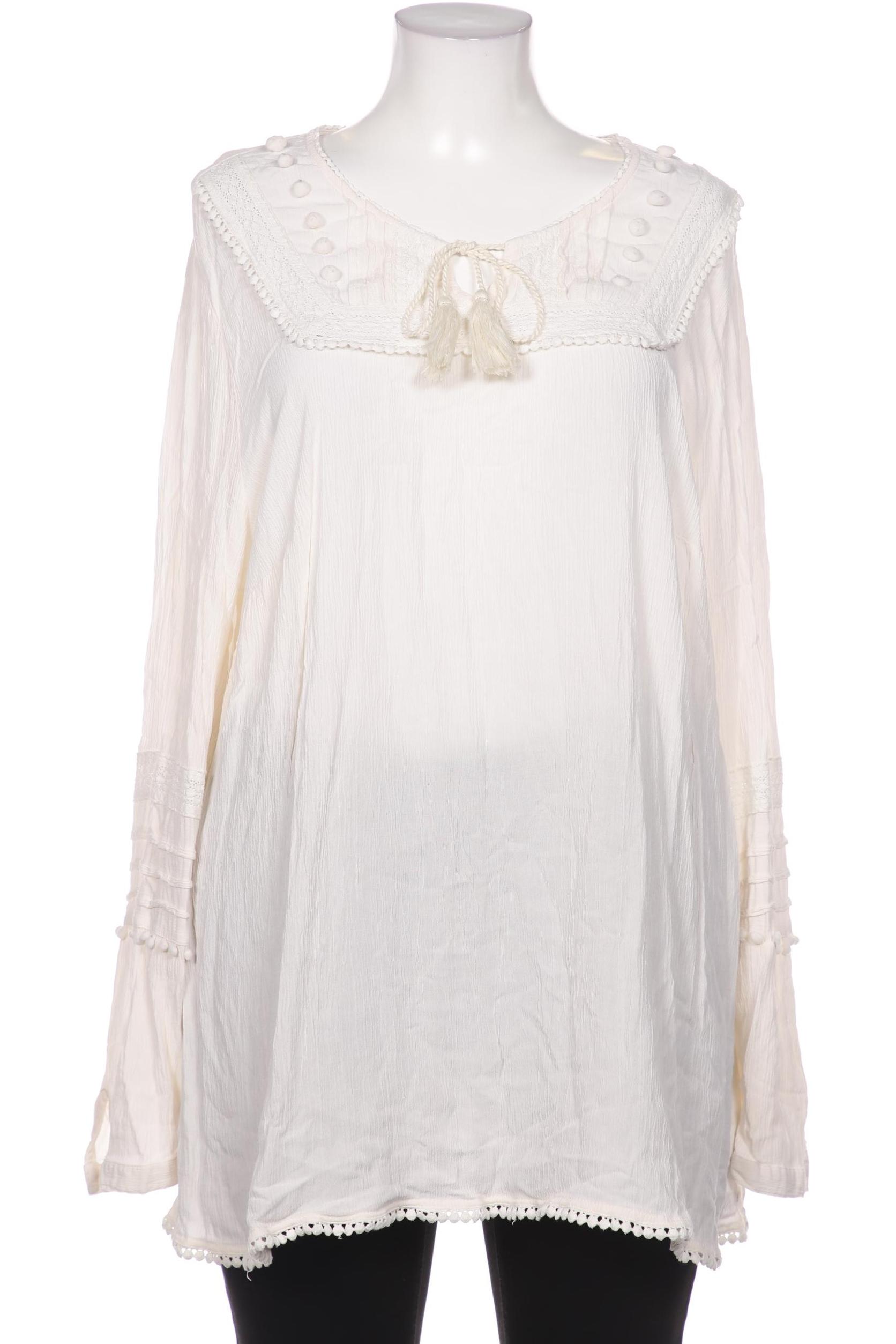 

Ulla Popken Damen Bluse, cremeweiß, Gr. 46