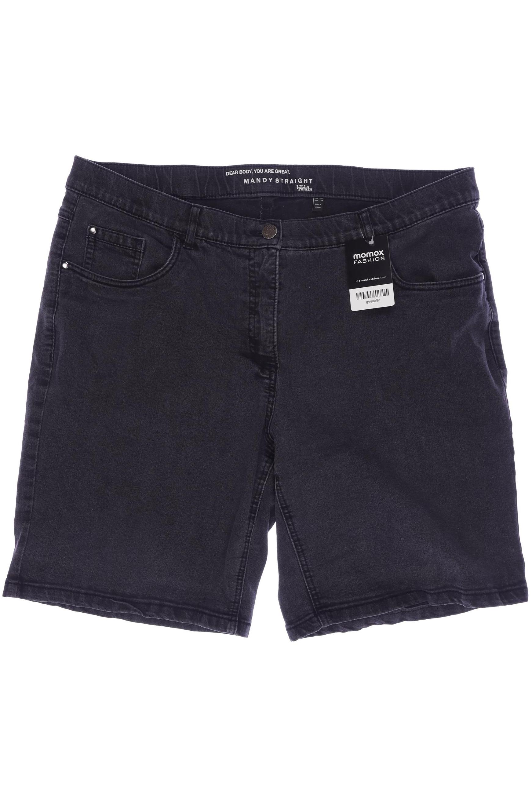 

Ulla Popken Damen Shorts, schwarz, Gr. 48