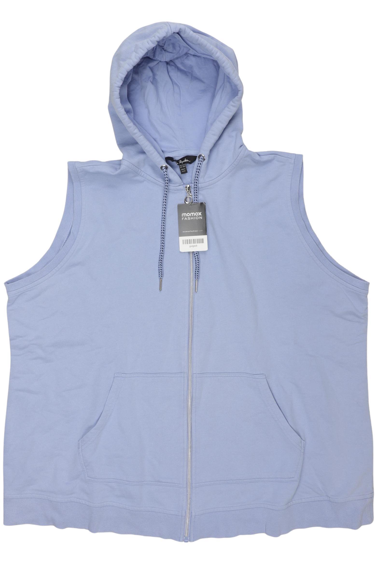 

Ulla Popken Damen Kapuzenpullover, hellblau, Gr. 50