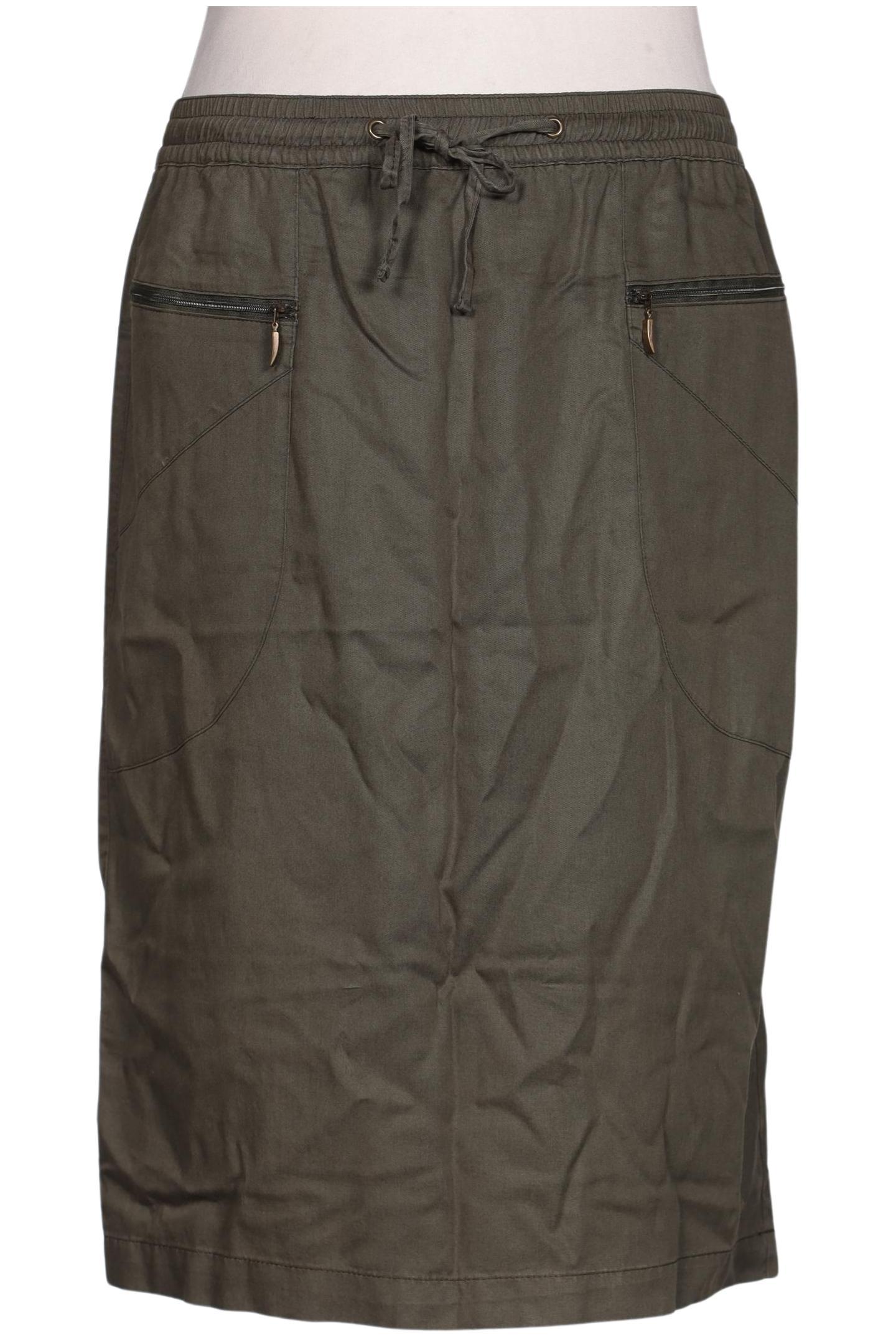 

Ulla Popken Damen Rock, grün, Gr. 42