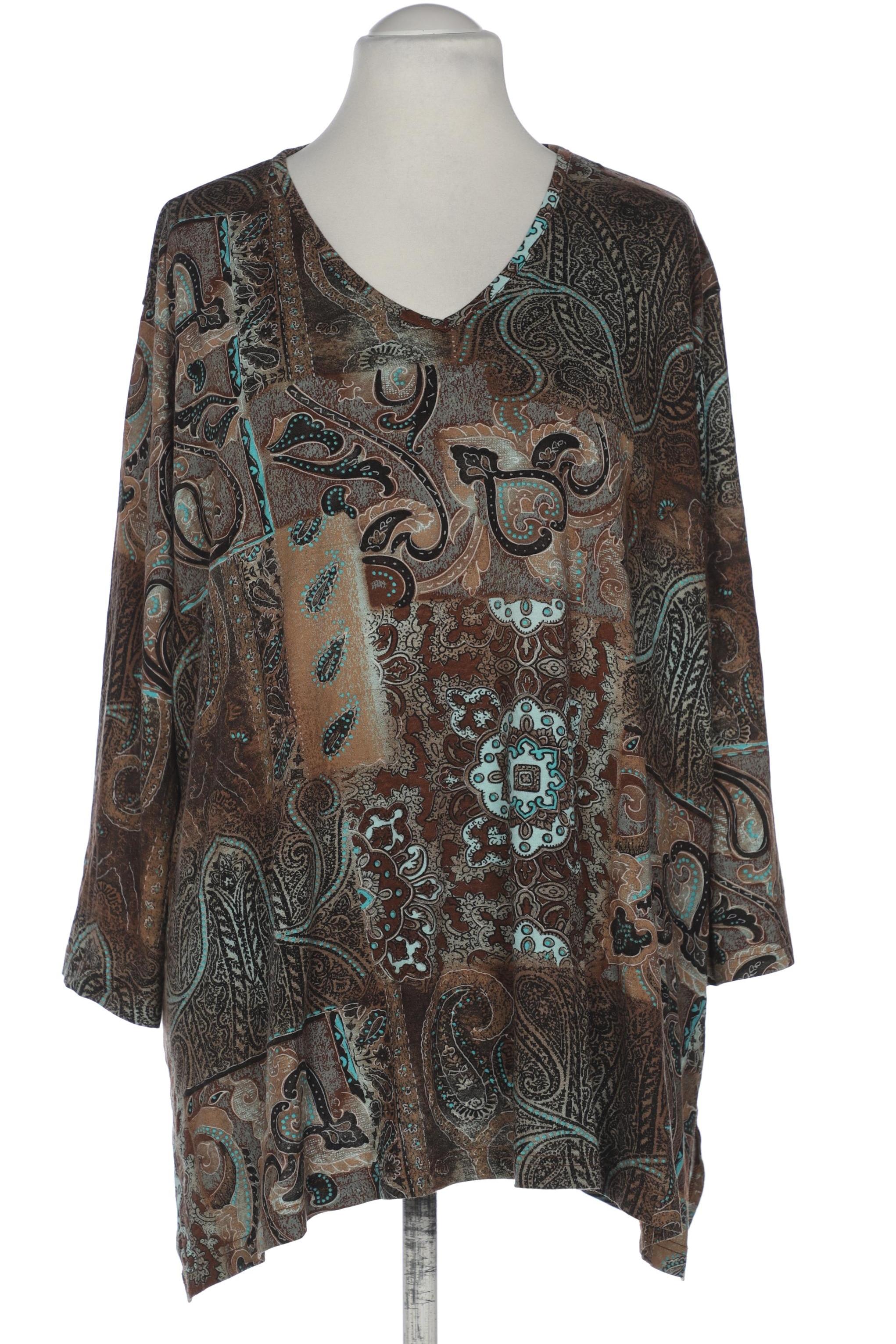 

Ulla Popken Damen T-Shirt, braun, Gr. 52