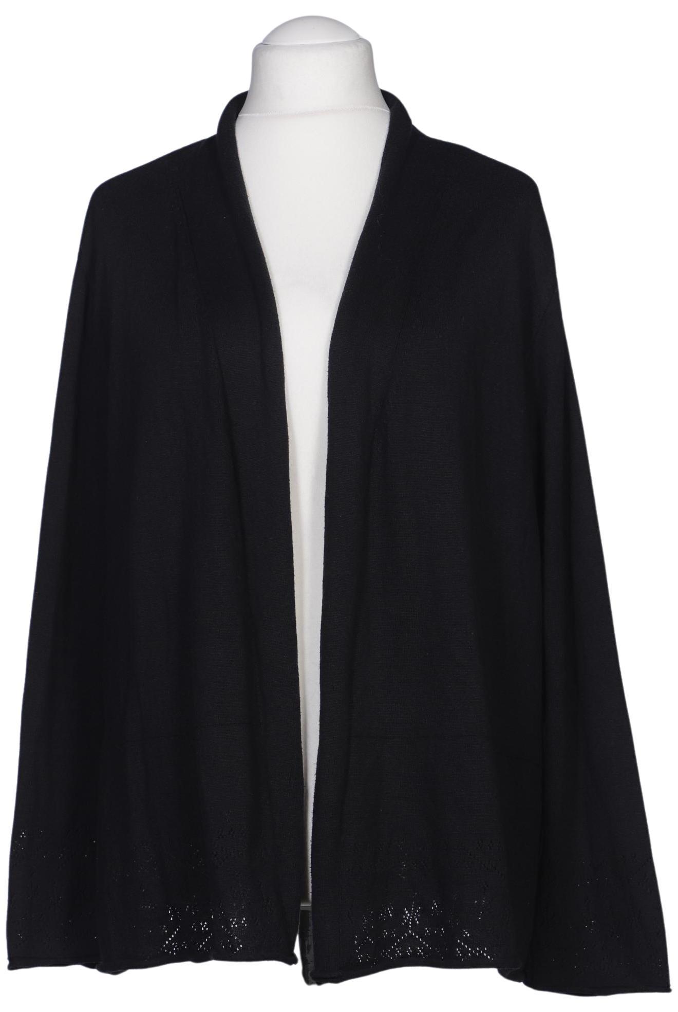 

Ulla Popken Damen Strickjacke, schwarz, Gr. 46