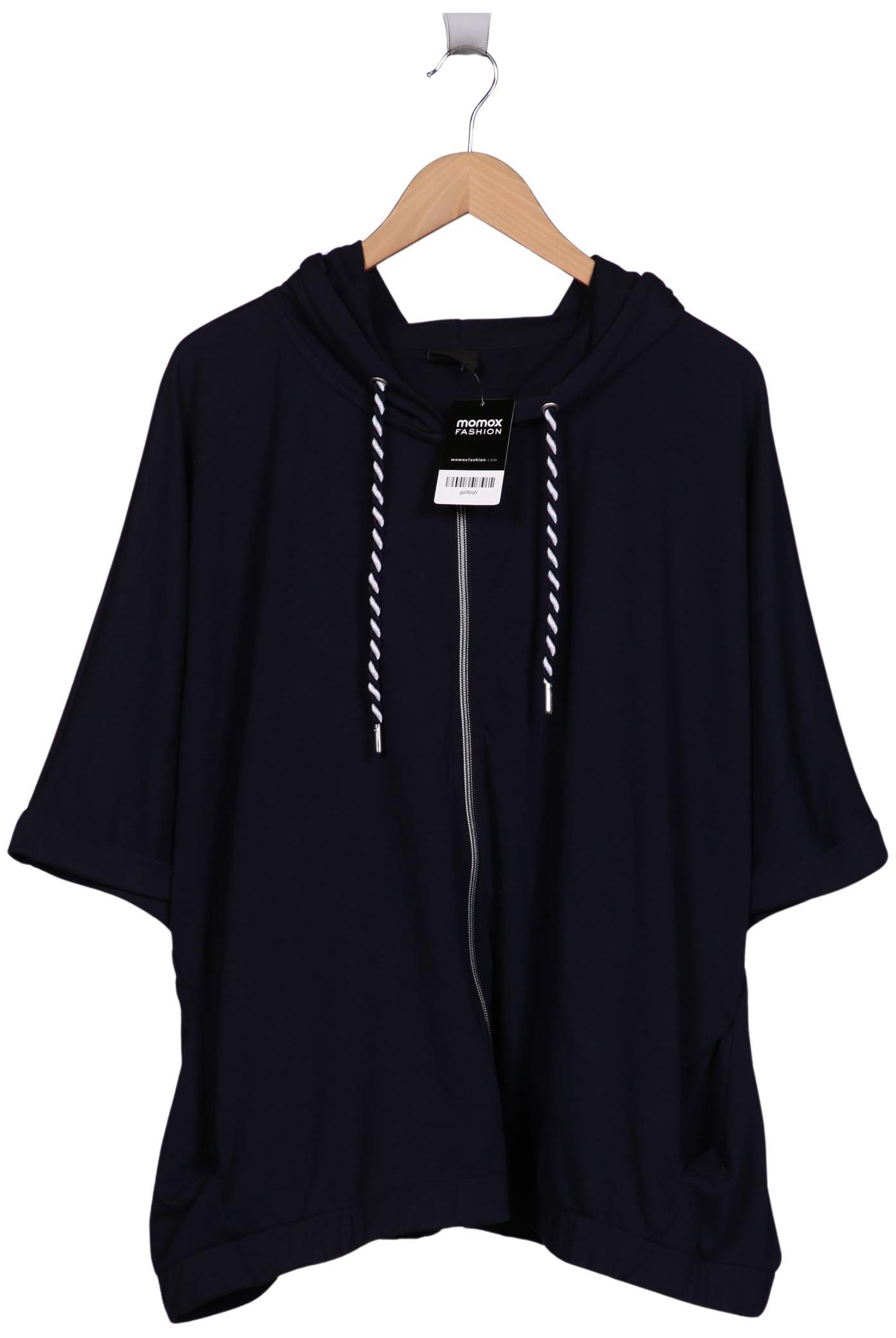 

Ulla Popken Damen Kapuzenpullover, marineblau, Gr. 48