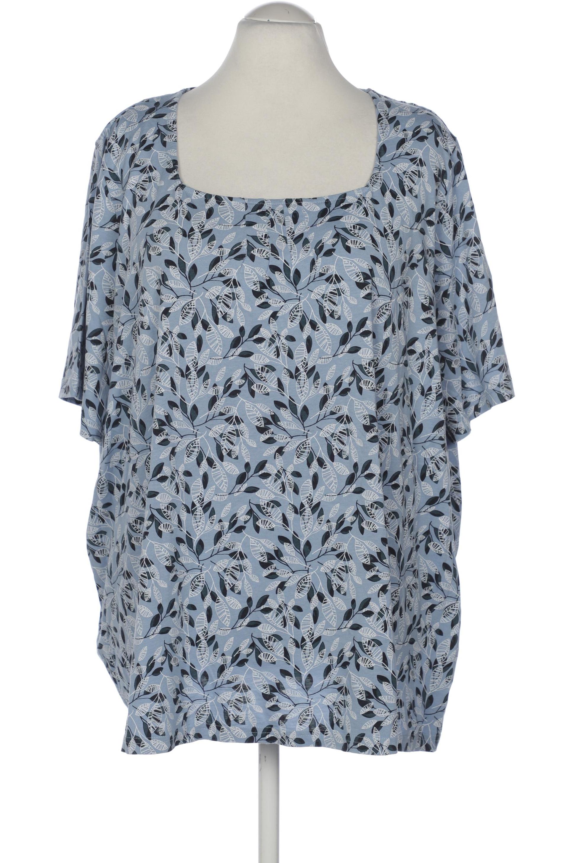 

Ulla Popken Damen T-Shirt, hellblau, Gr. 54