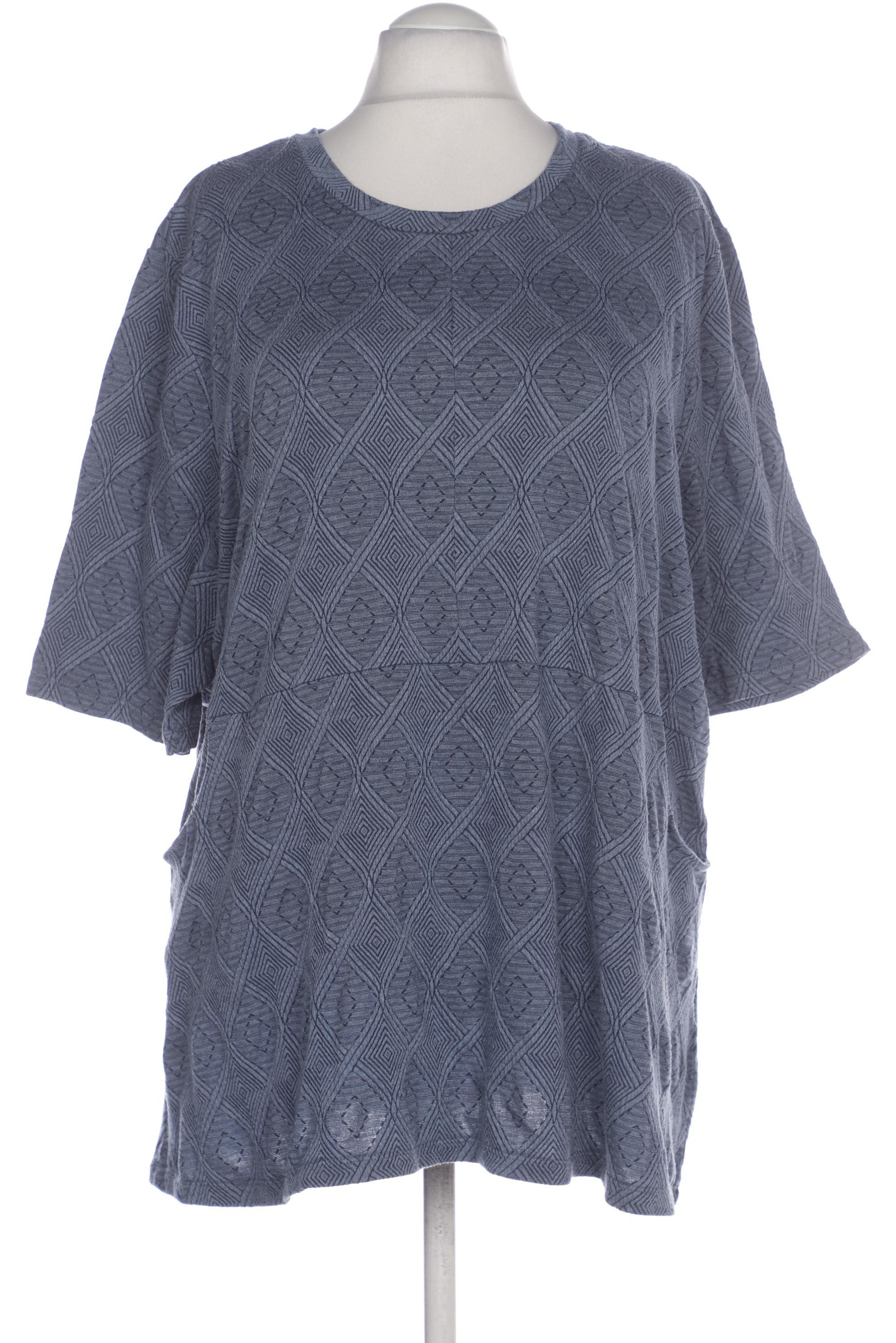 

Ulla Popken Damen T-Shirt, blau, Gr. 54