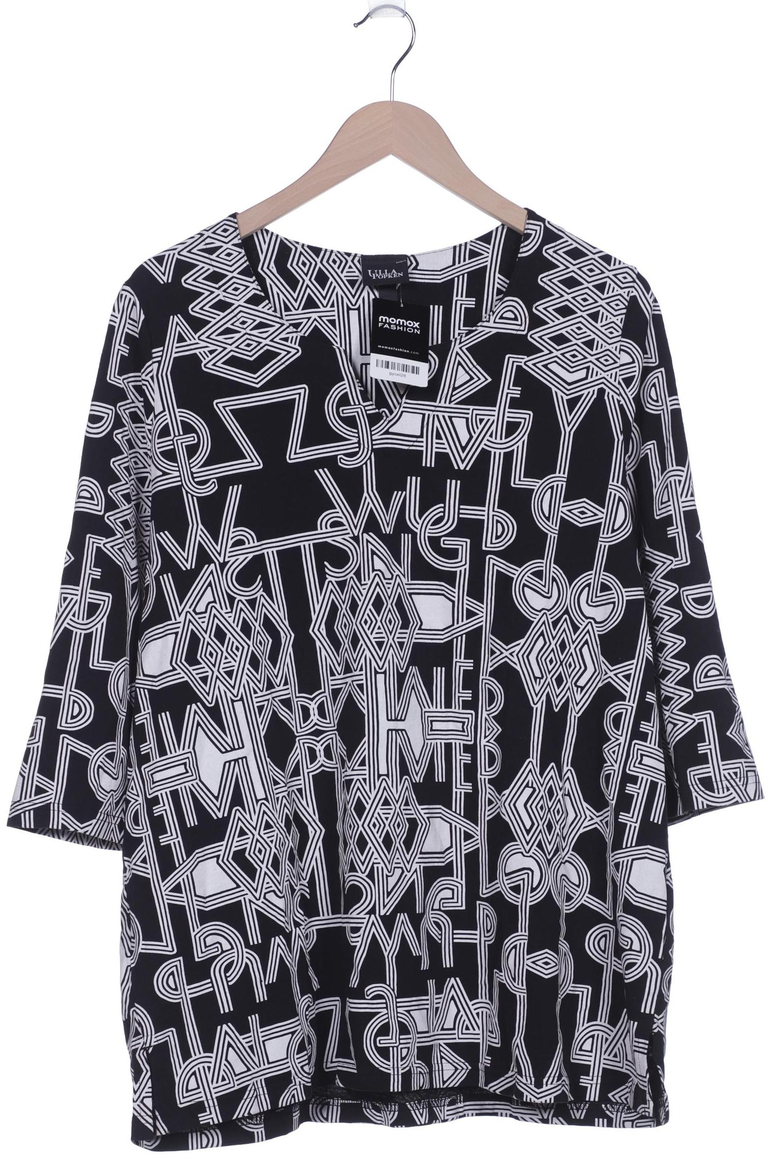 

Ulla Popken Damen Langarmshirt, schwarz, Gr. 46