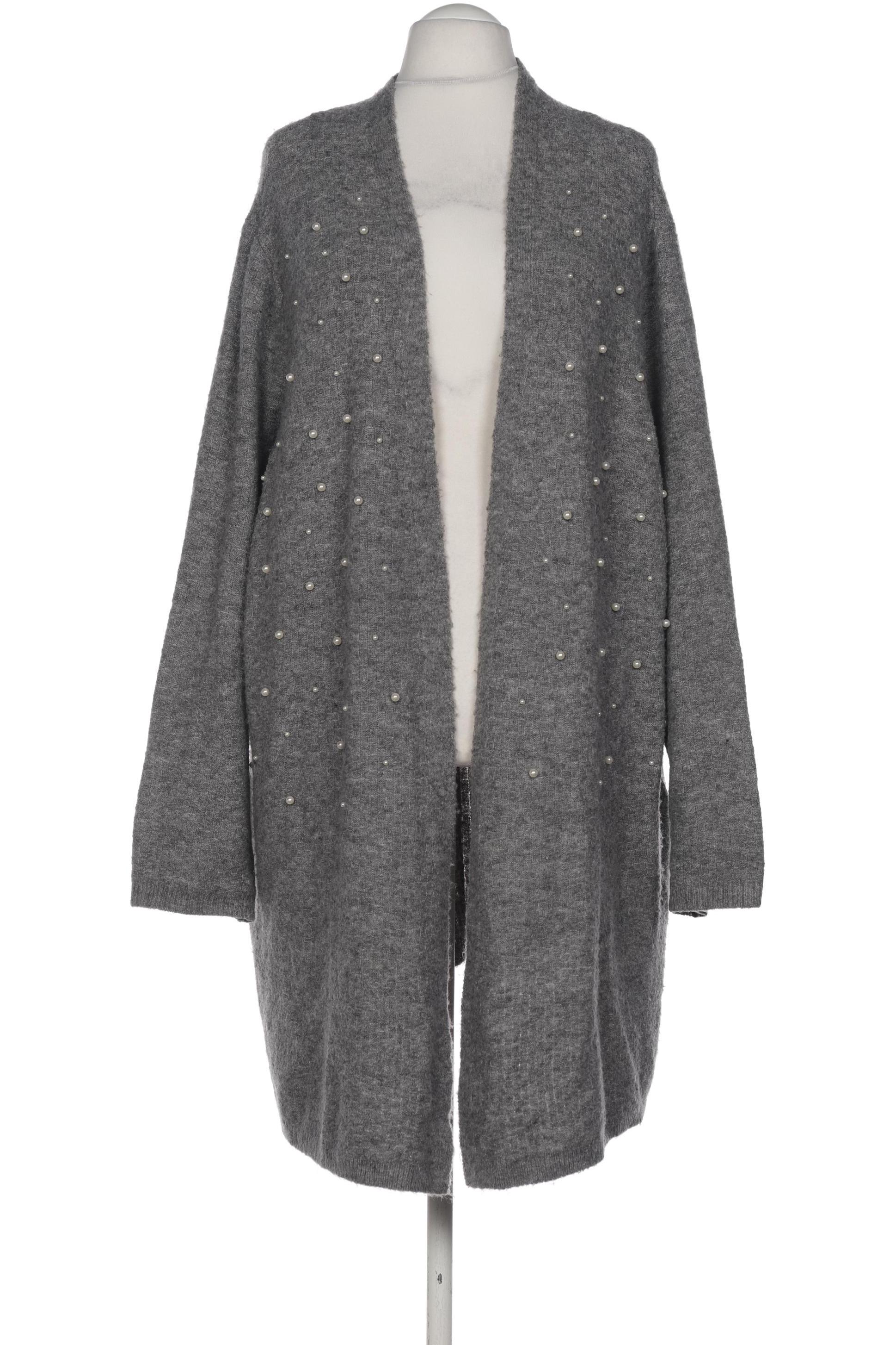 

Ulla Popken Damen Strickjacke, grau