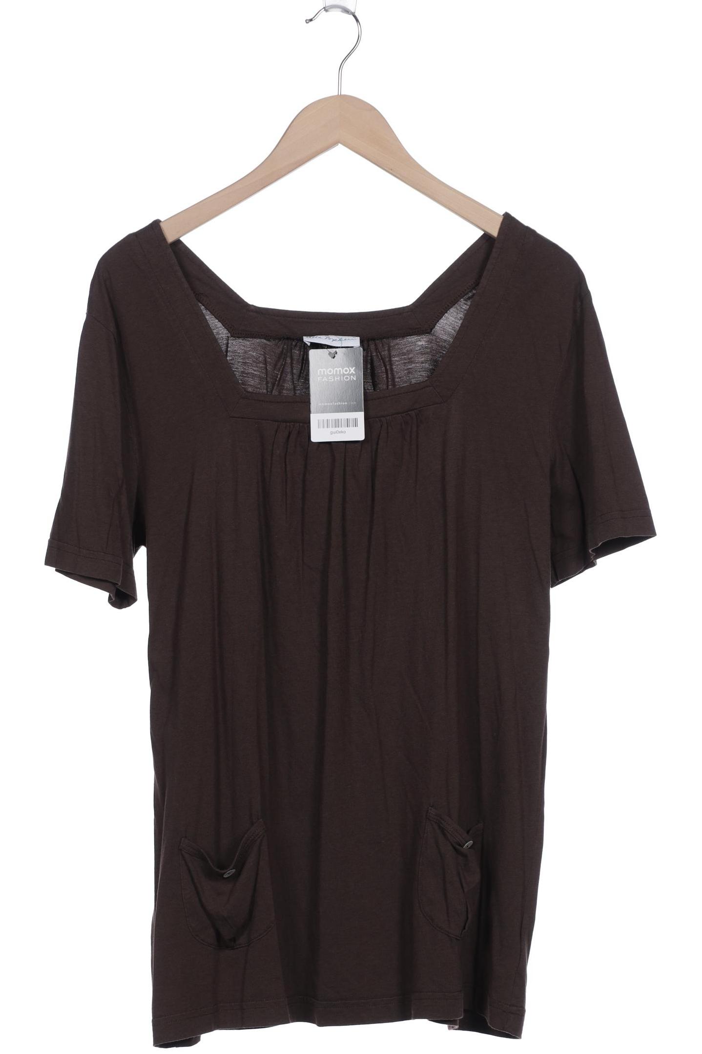 

Ulla Popken Damen T-Shirt, braun, Gr. 42