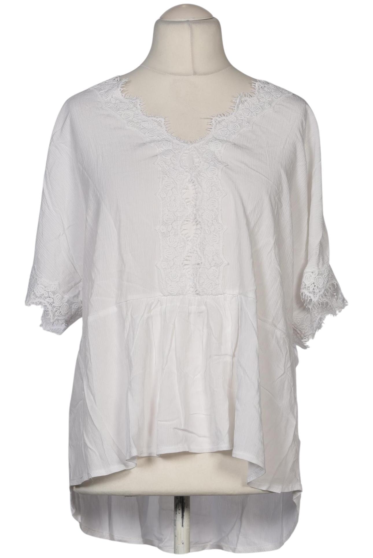 

Ulla Popken Damen Bluse, weiß, Gr. 46