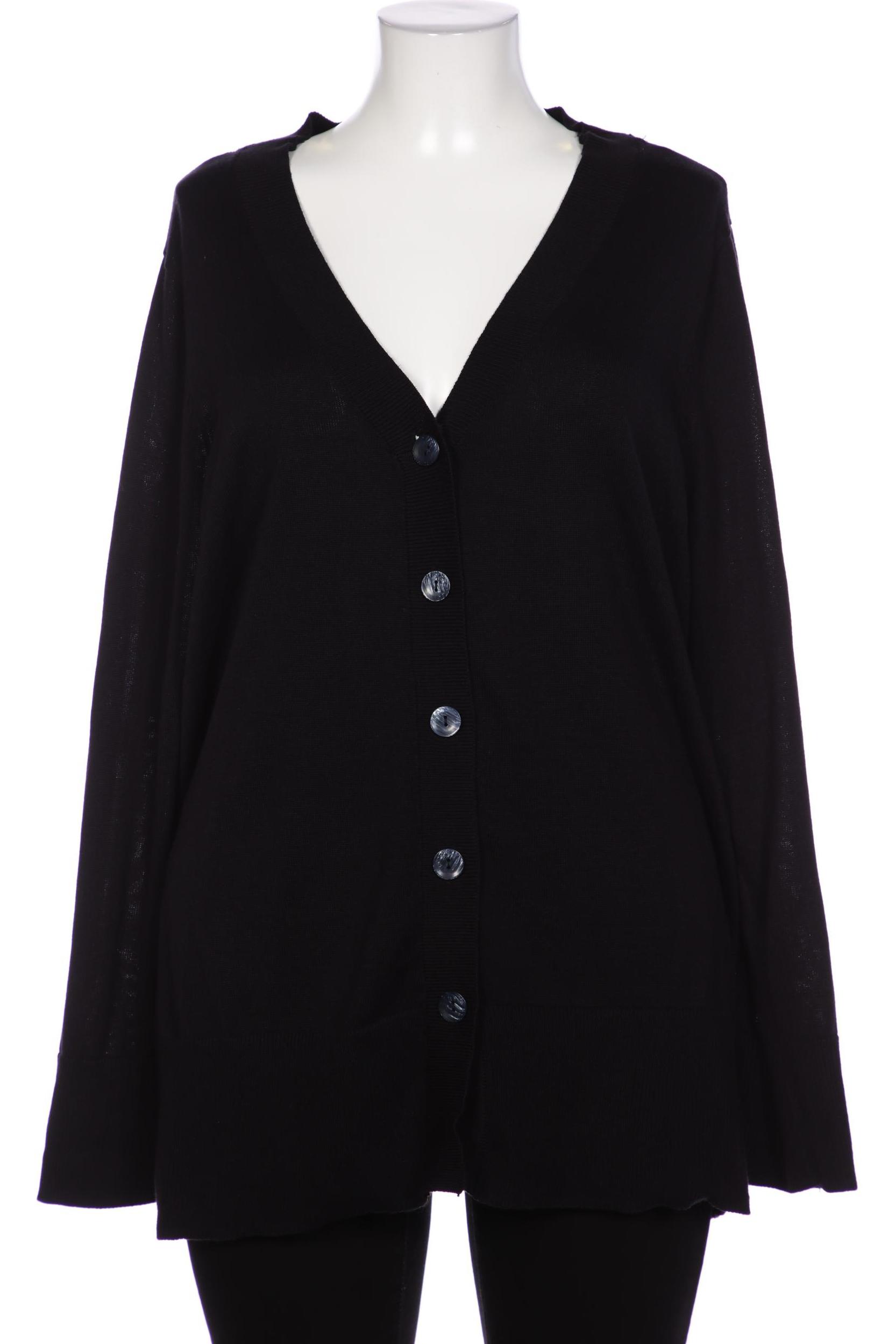 

Ulla Popken Damen Strickjacke, schwarz, Gr. 50