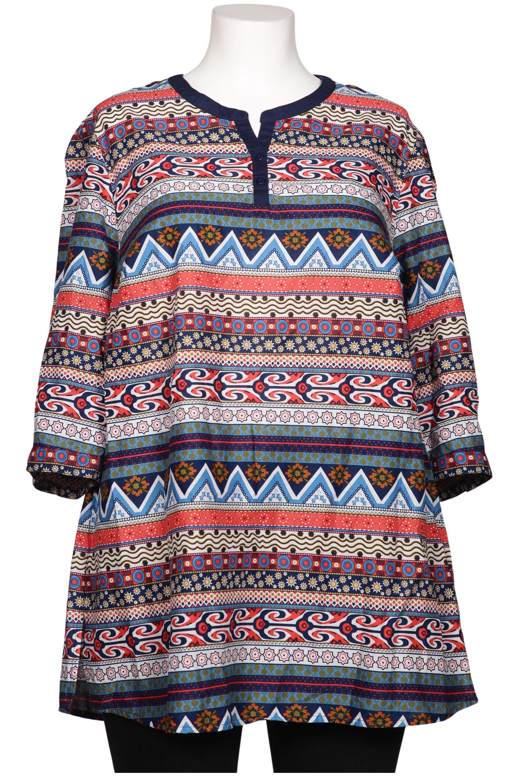 

Ulla Popken Damen Bluse, mehrfarbig, Gr. 46