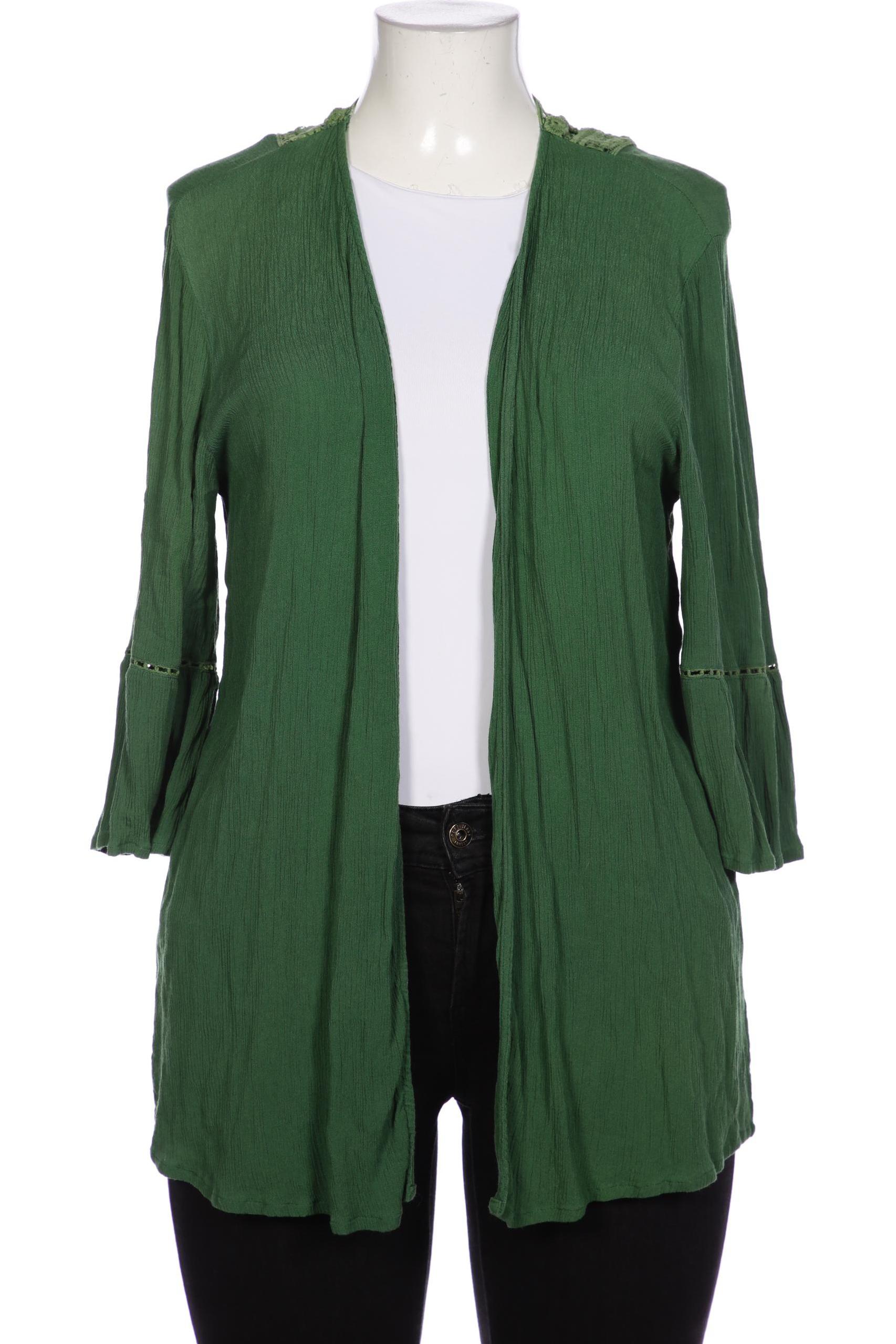 

Ulla Popken Damen Strickjacke, grün, Gr. 42