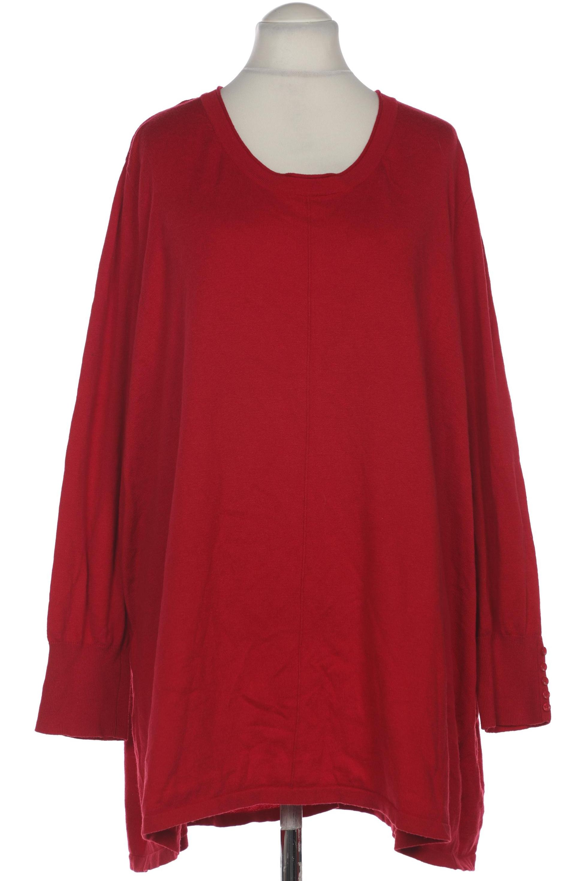 

Ulla Popken Damen Pullover, rot, Gr. 58