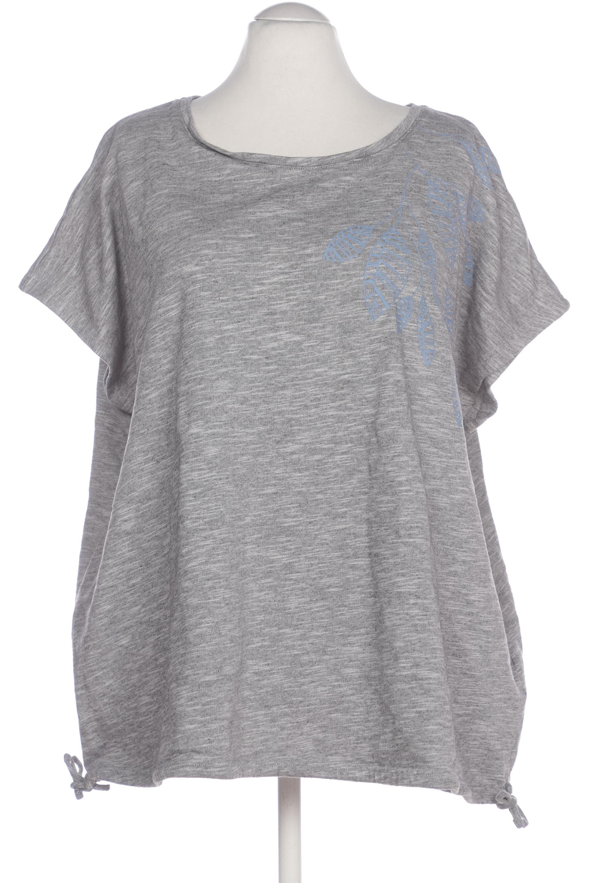 

Ulla Popken Damen T-Shirt, grau, Gr. 54