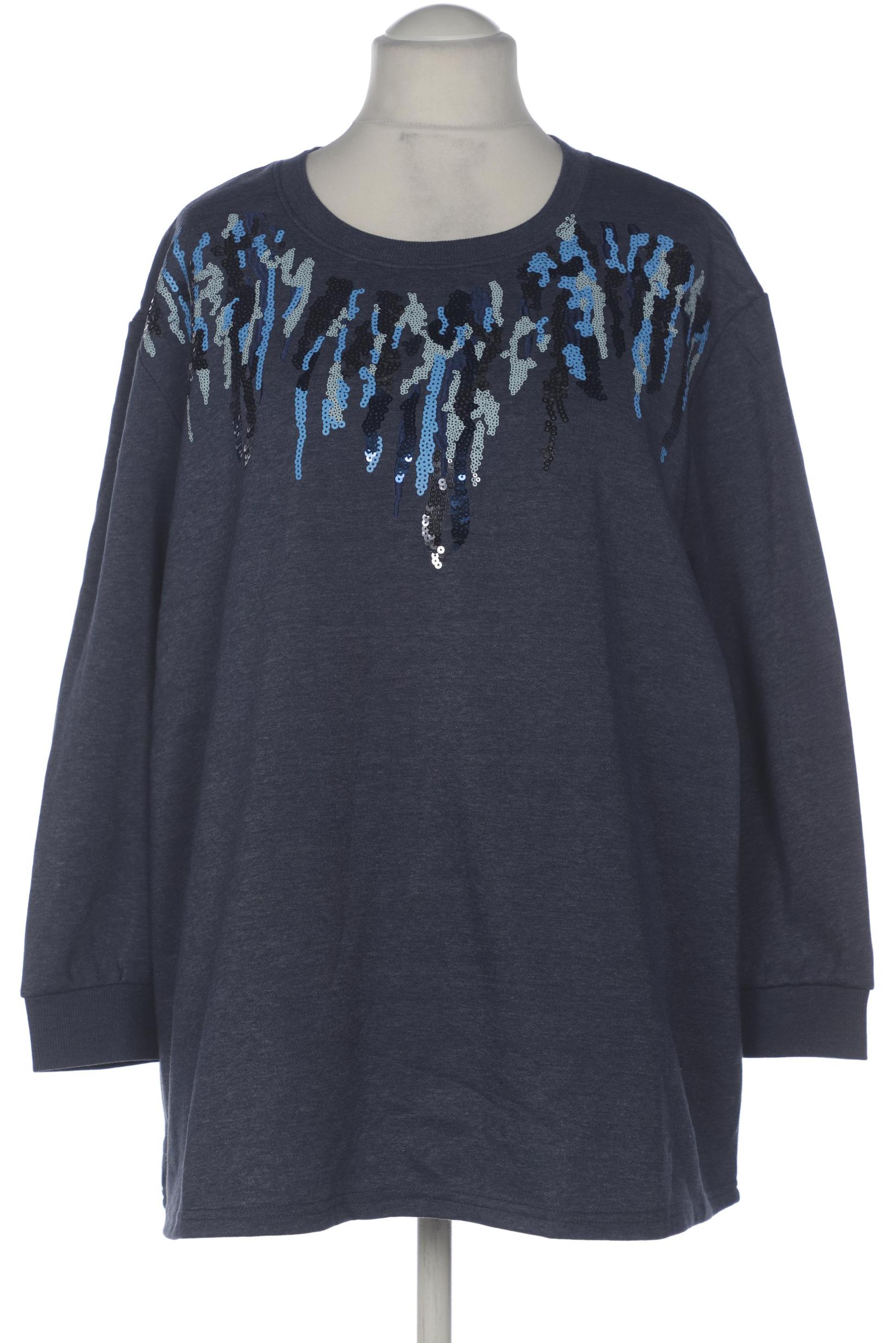 

Ulla Popken Damen Sweatshirt, marineblau, Gr. 54