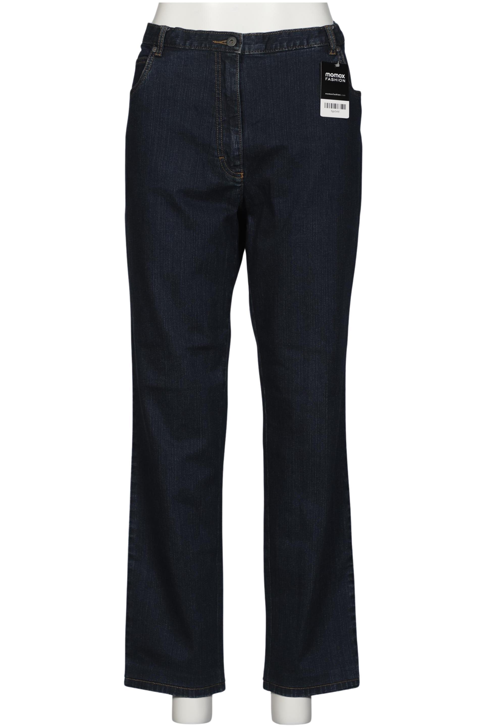 

Ulla Popken Damen Jeans, marineblau, Gr. 48