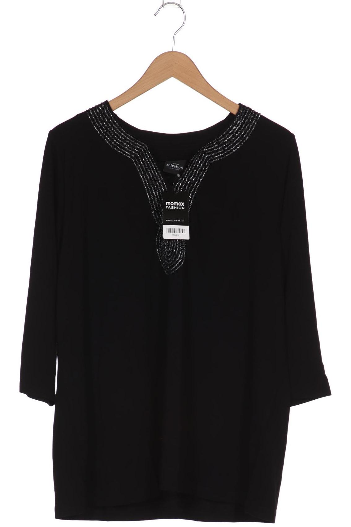 

Ulla Popken Damen Langarmshirt, schwarz