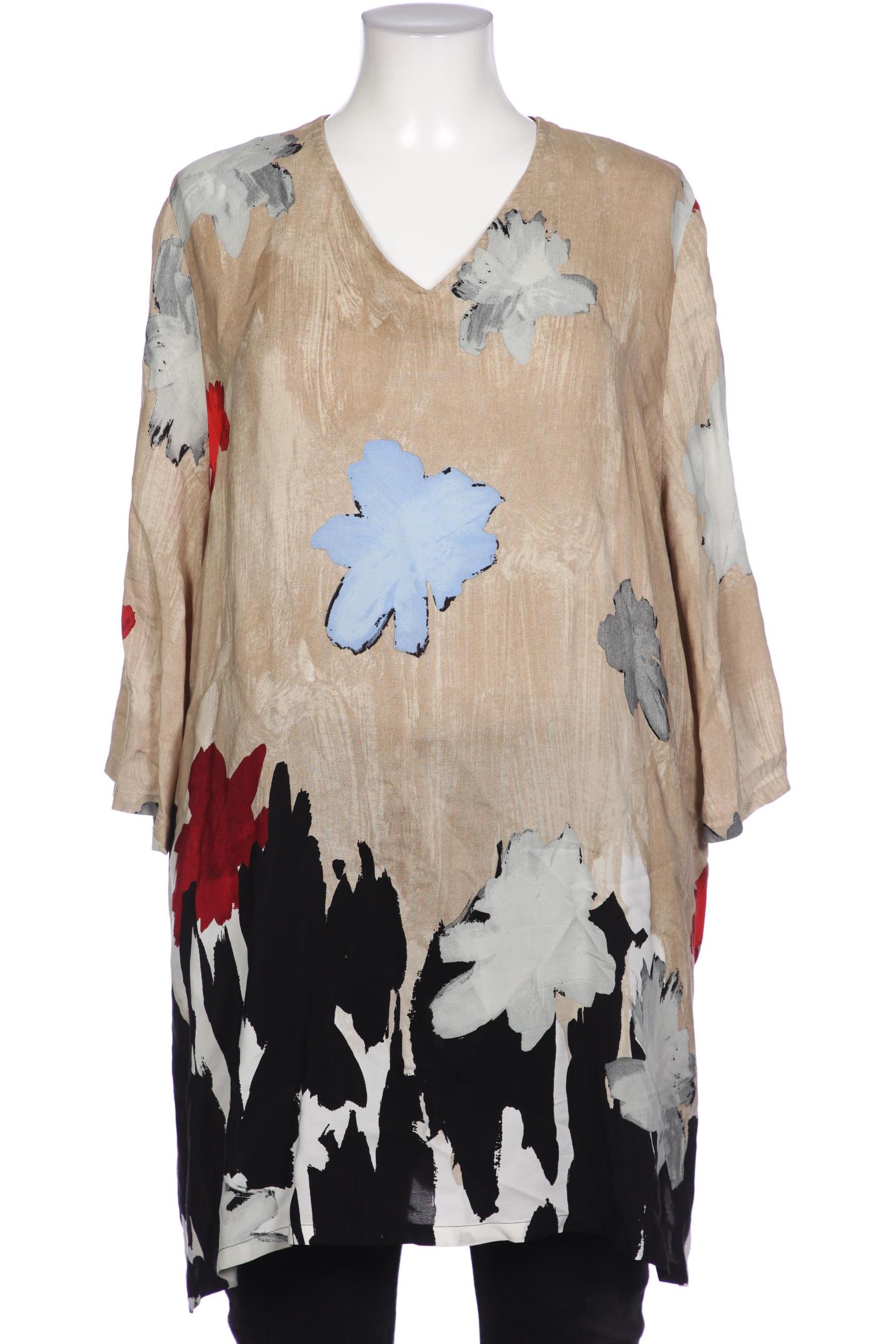 

Ulla Popken Damen Bluse, beige, Gr. 46