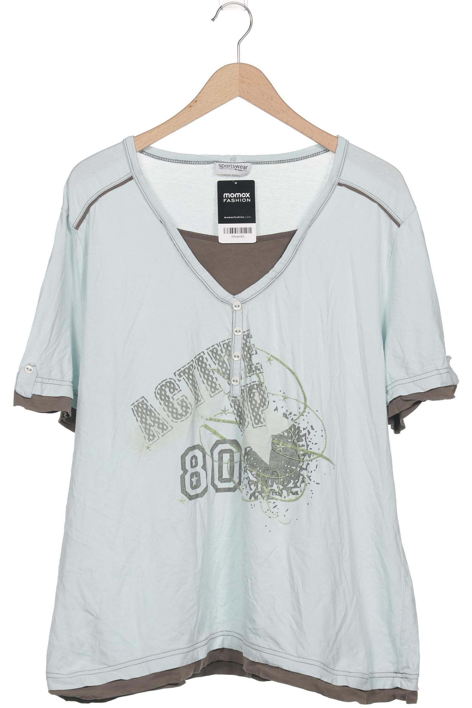 

Ulla Popken Damen T-Shirt, hellblau, Gr. 50