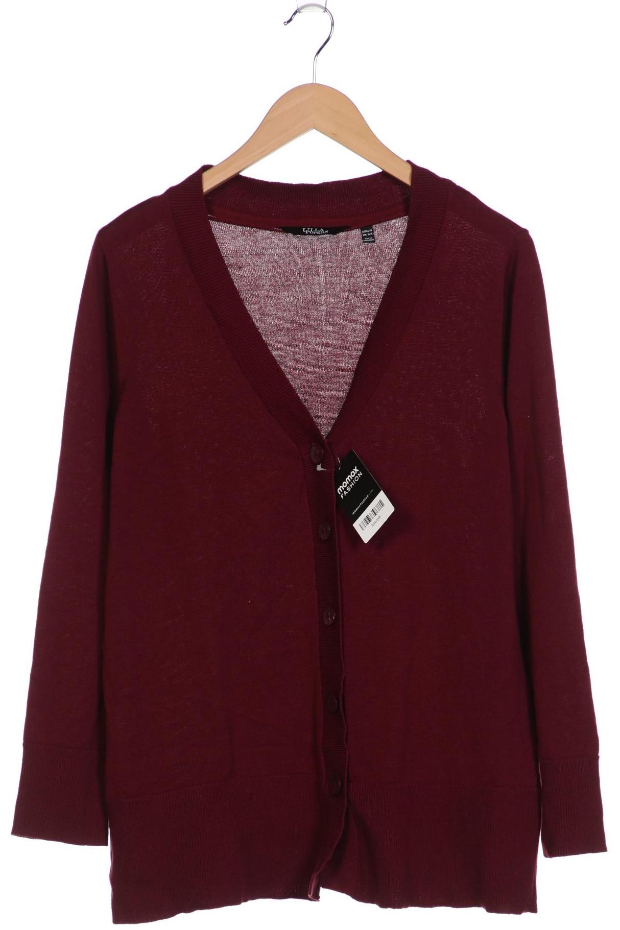 

Ulla Popken Damen Strickjacke, bordeaux, Gr. 46