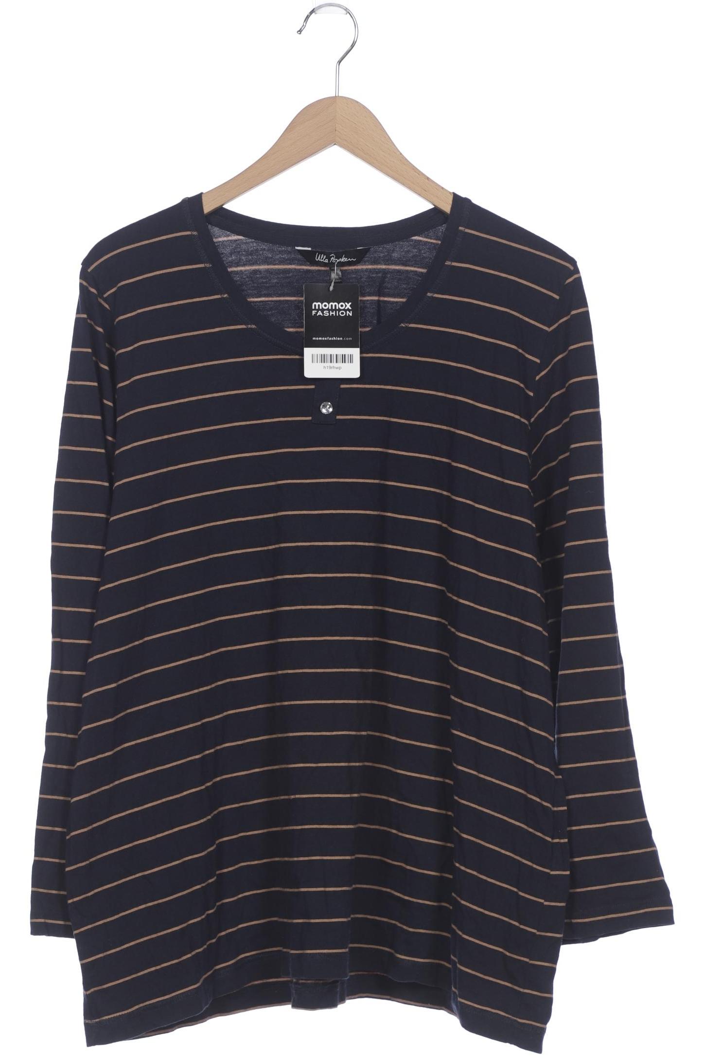 

Ulla Popken Damen Langarmshirt, marineblau, Gr. 50