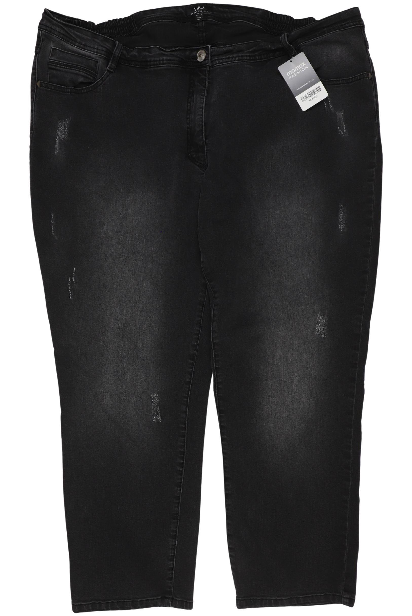 

Ulla Popken Damen Jeans, schwarz, Gr. 54