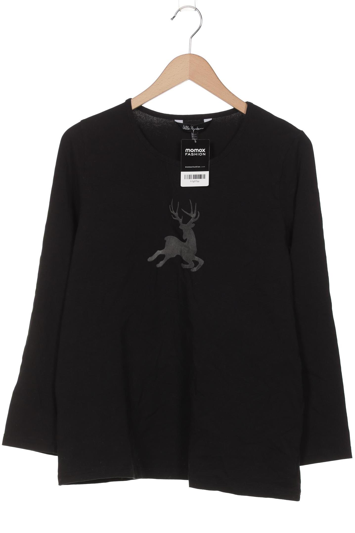 

Ulla Popken Damen Langarmshirt, schwarz, Gr. 42