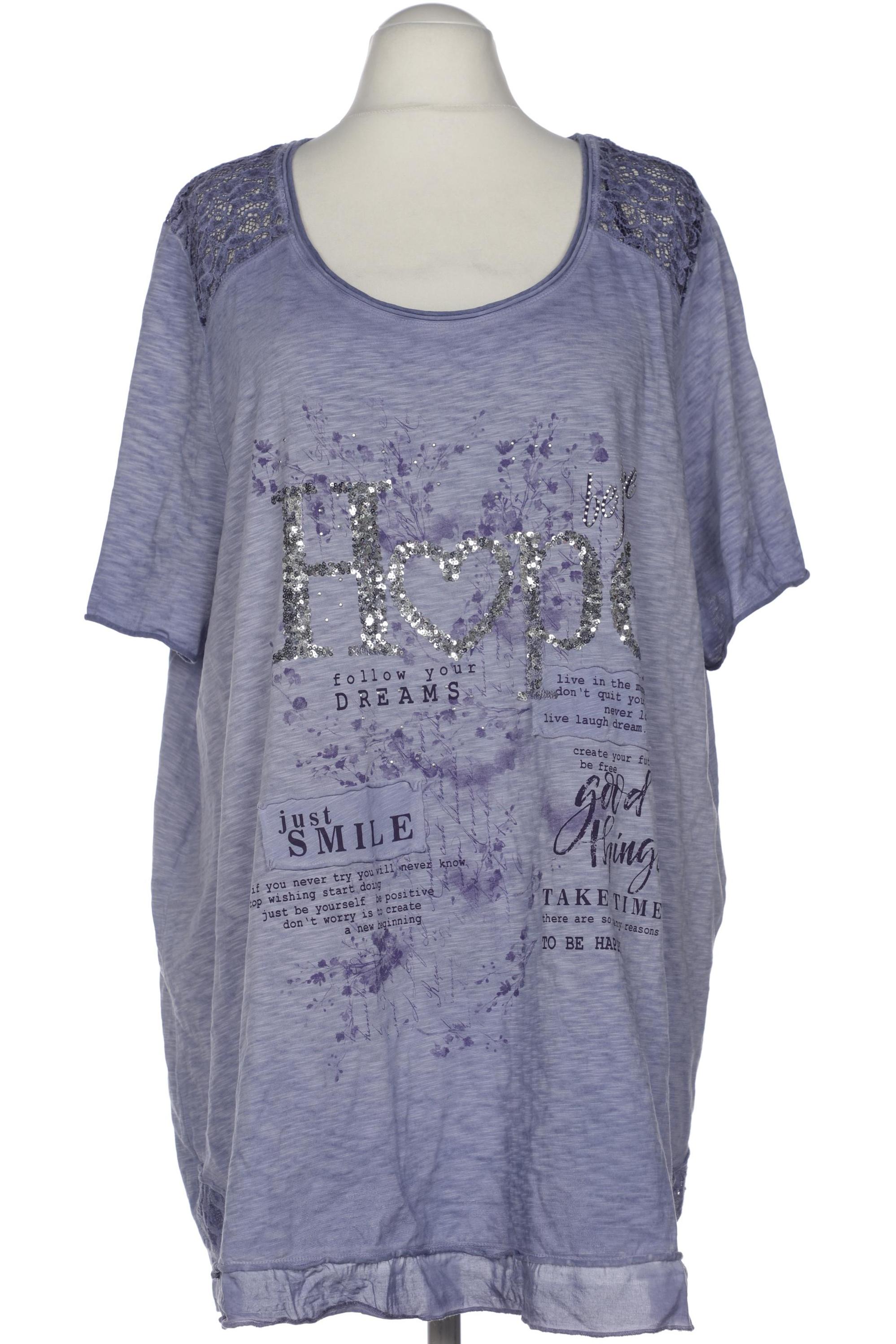 

Ulla Popken Damen T-Shirt, flieder, Gr. 54