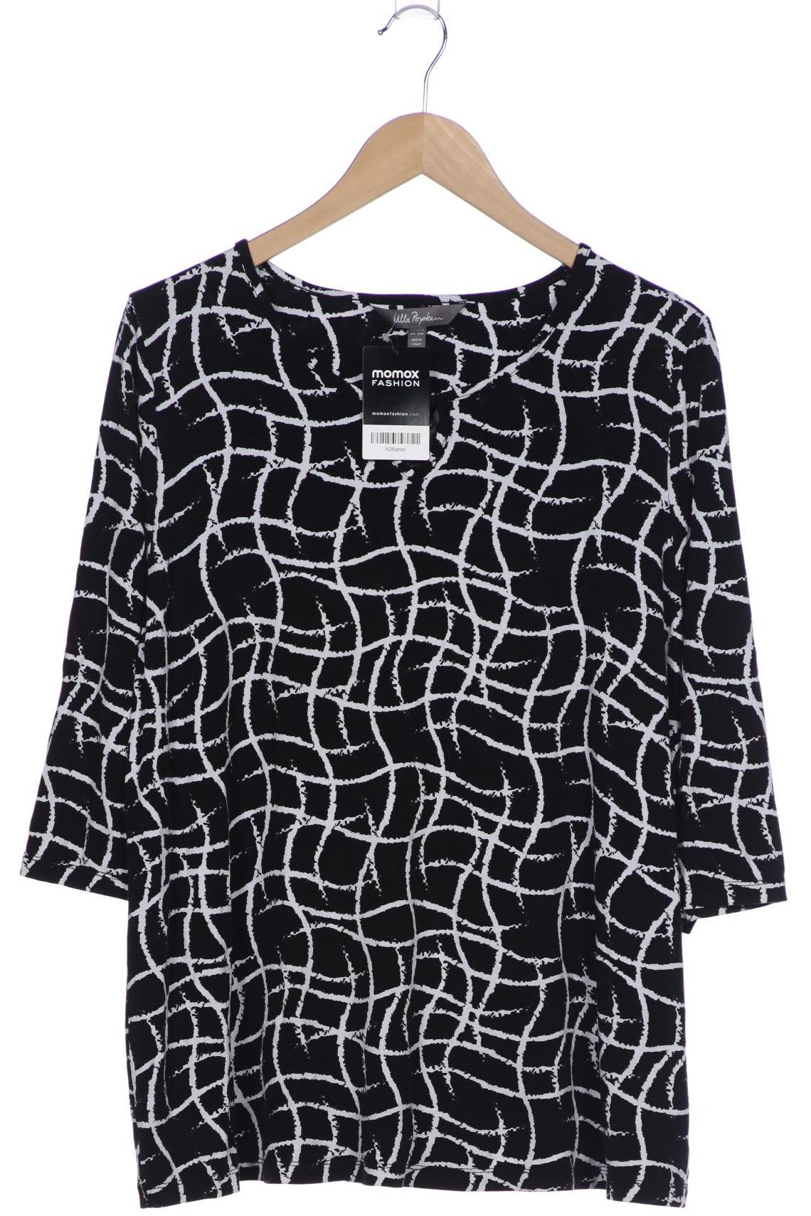 

Ulla Popken Damen Langarmshirt, schwarz, Gr. 46
