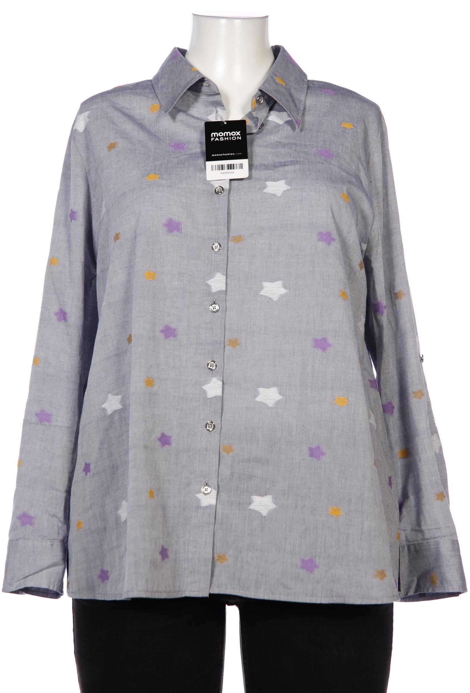 

Ulla Popken Damen Bluse, grau, Gr. 48
