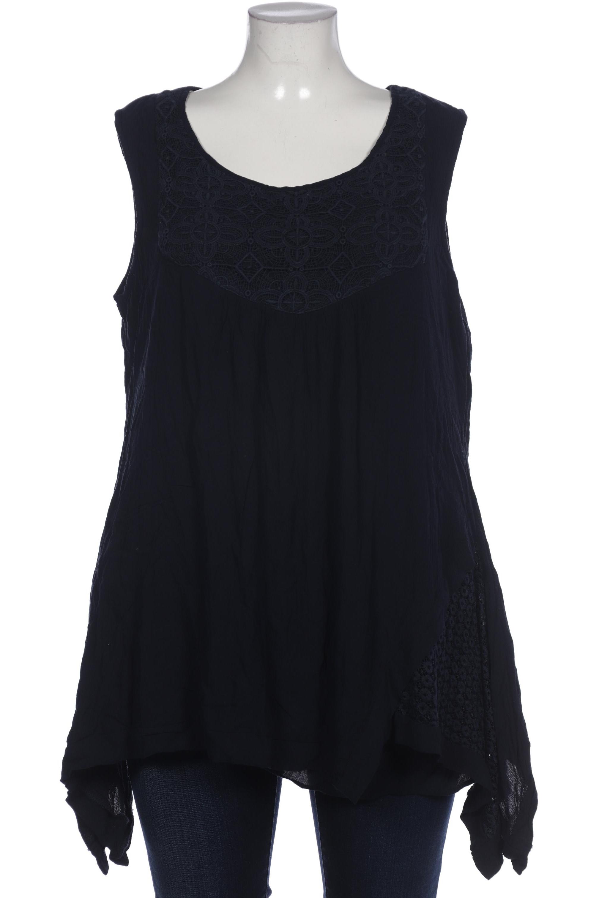 

Ulla Popken Damen Top, marineblau, Gr. 46