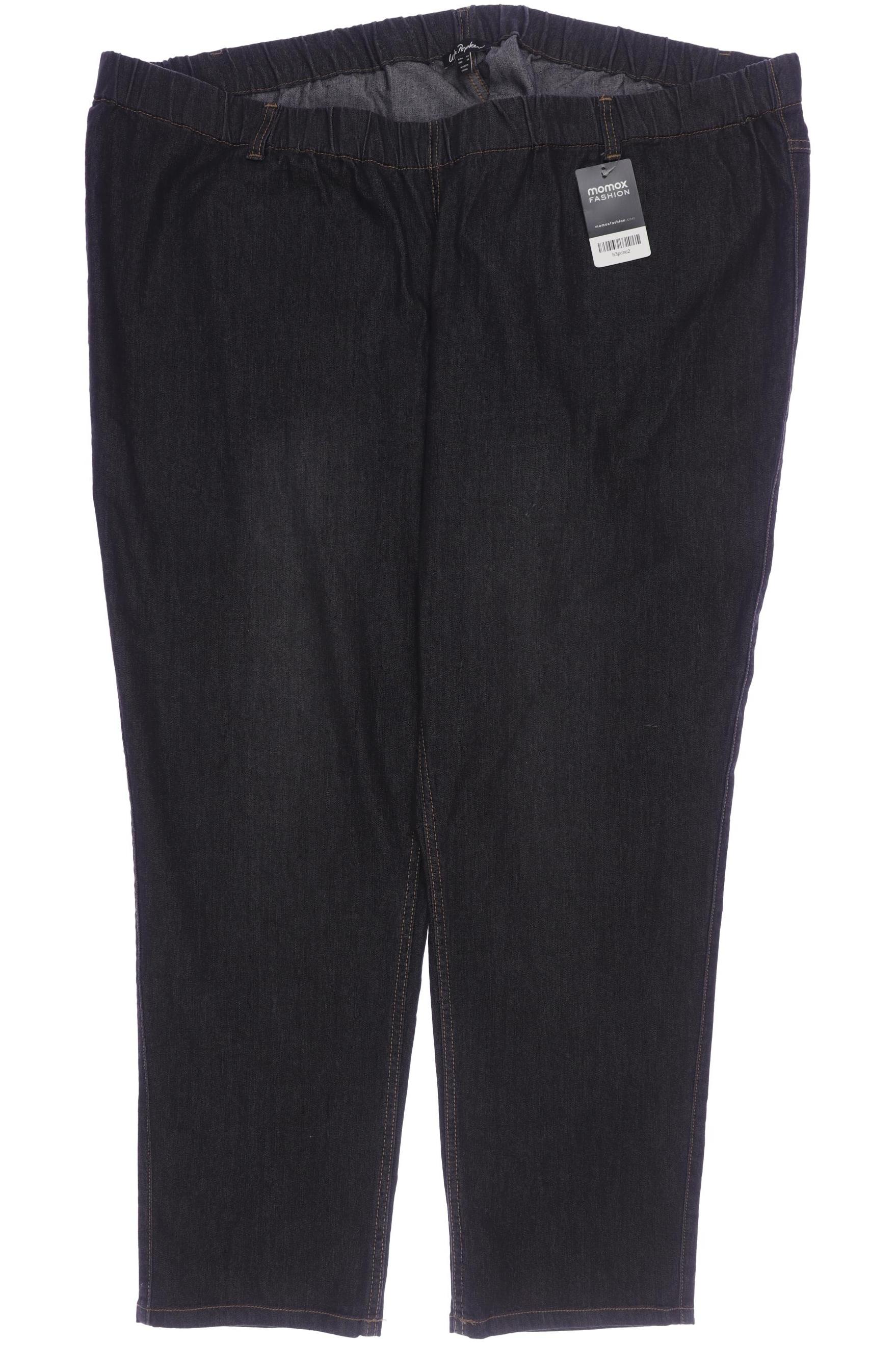

Ulla Popken Damen Jeans, schwarz, Gr. 58