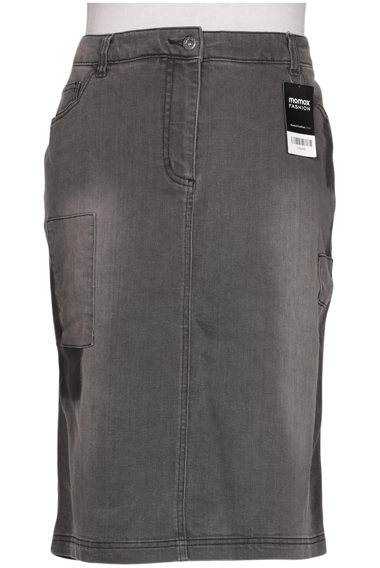 

Ulla Popken Damen Rock, grau, Gr. 46