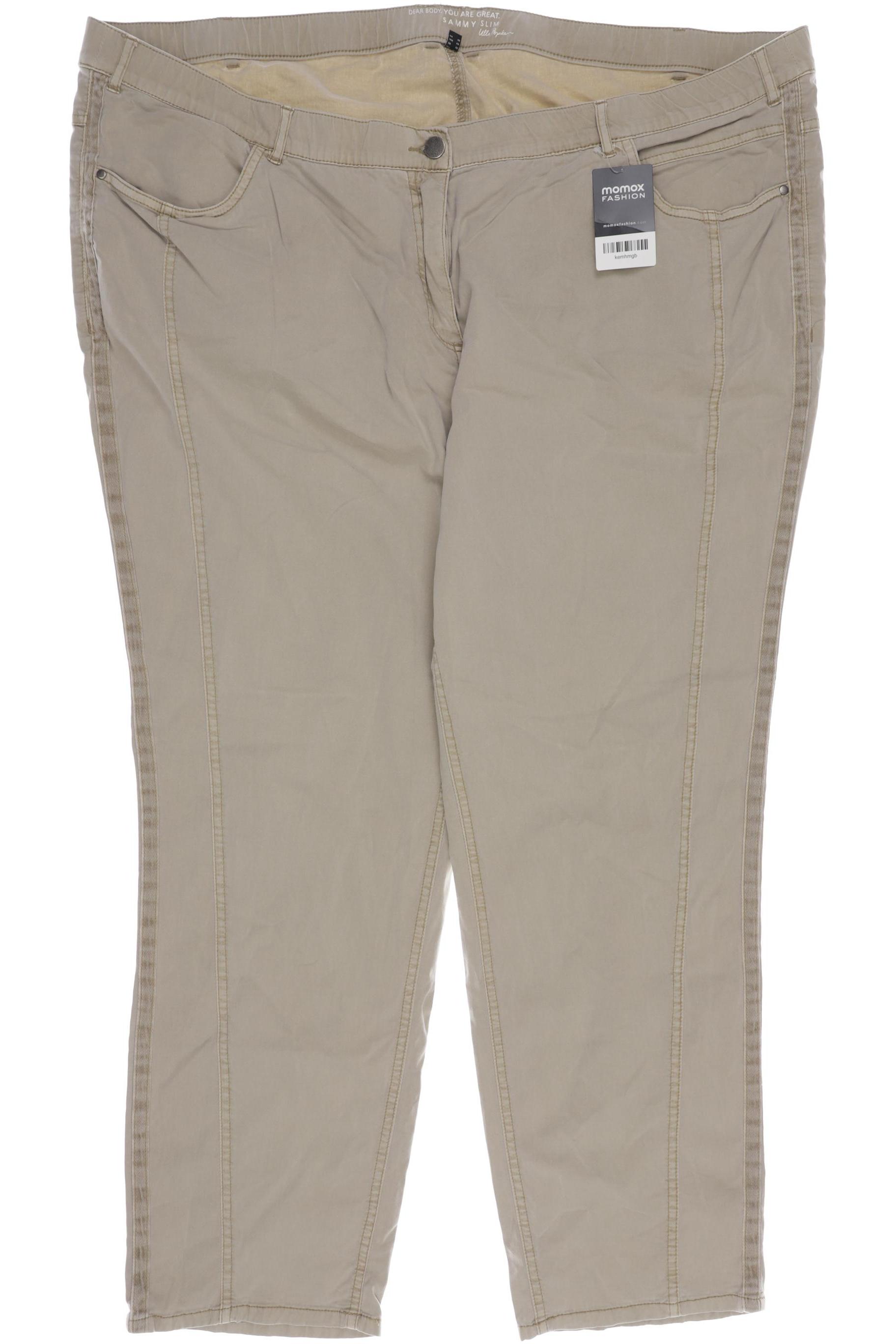 

Ulla Popken Damen Stoffhose, beige, Gr. 58